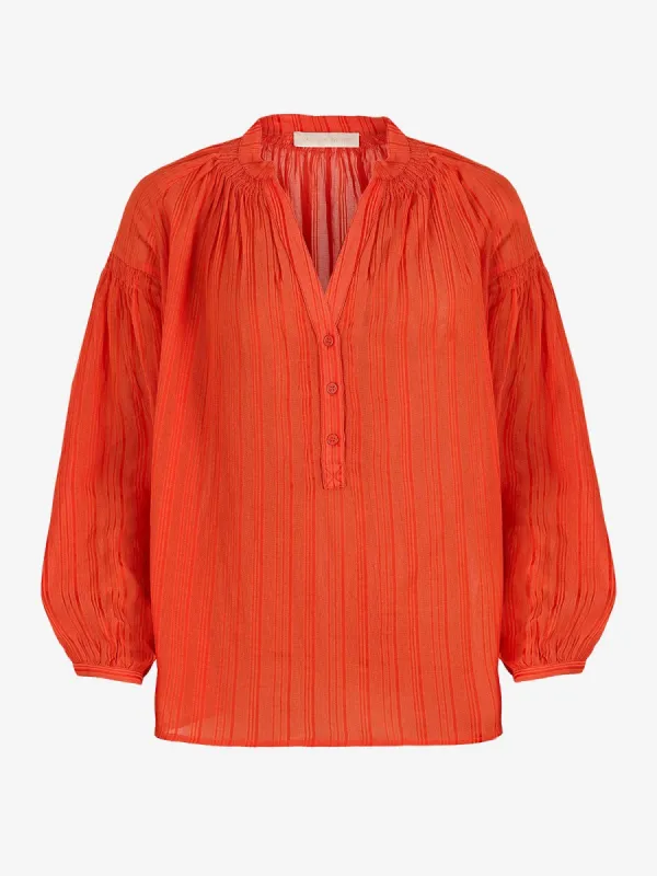 Nipoa Blouse- Coral sold by iris