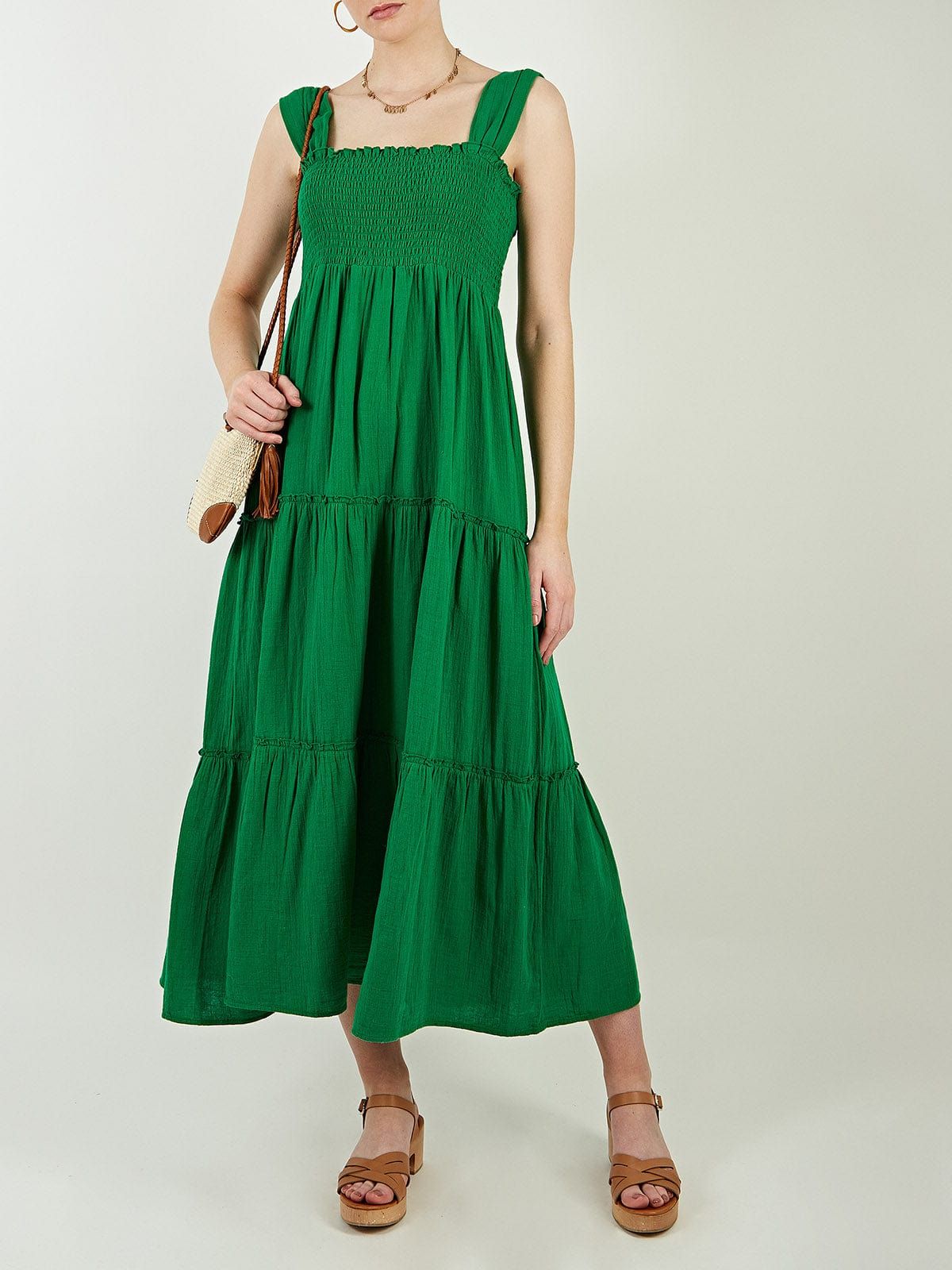 Lauryne Smocked Cotton Sundress sold by iris product image thumbnail 5