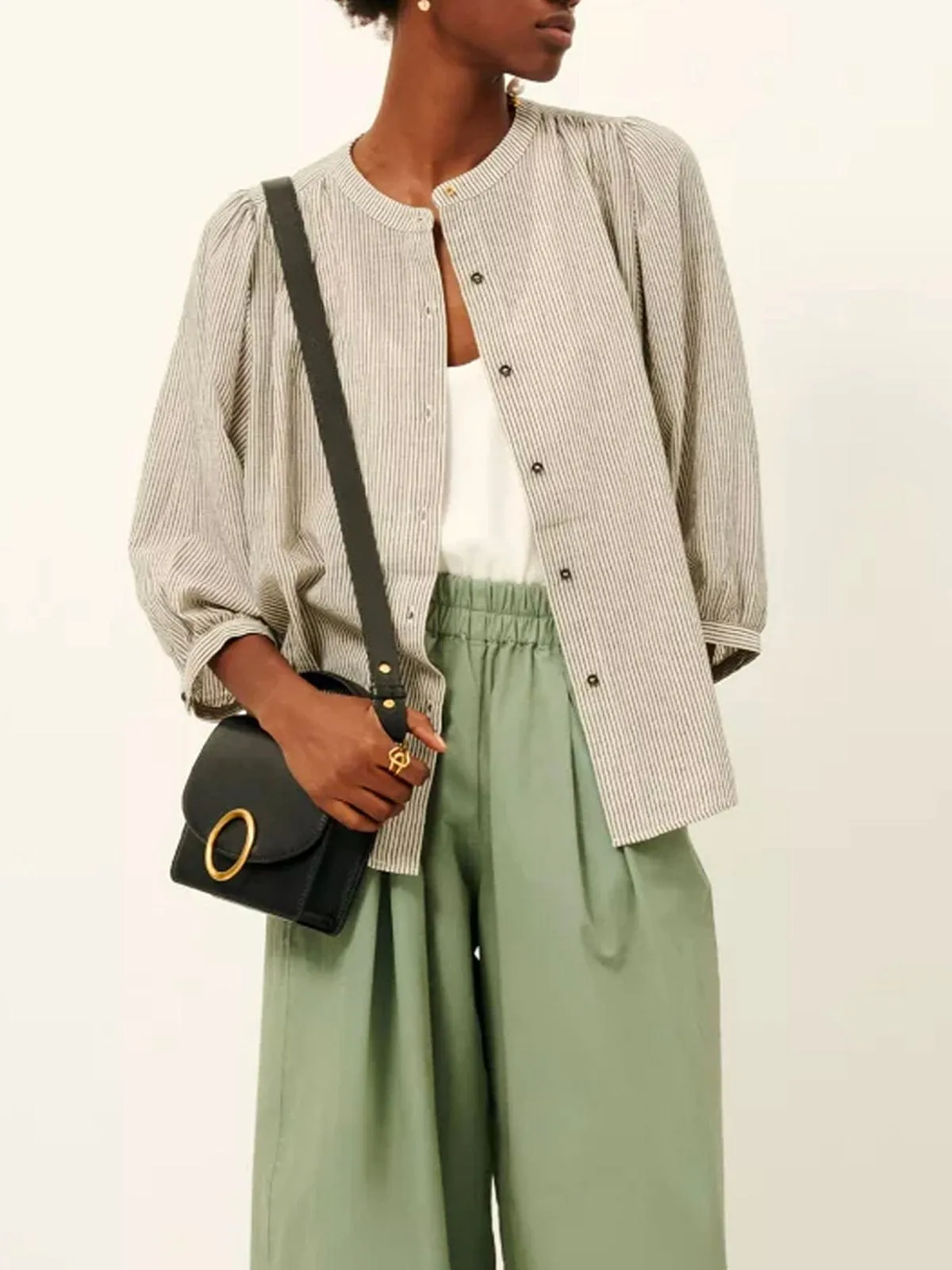 A View Blouse- Black sold by iris product image thumbnail 3