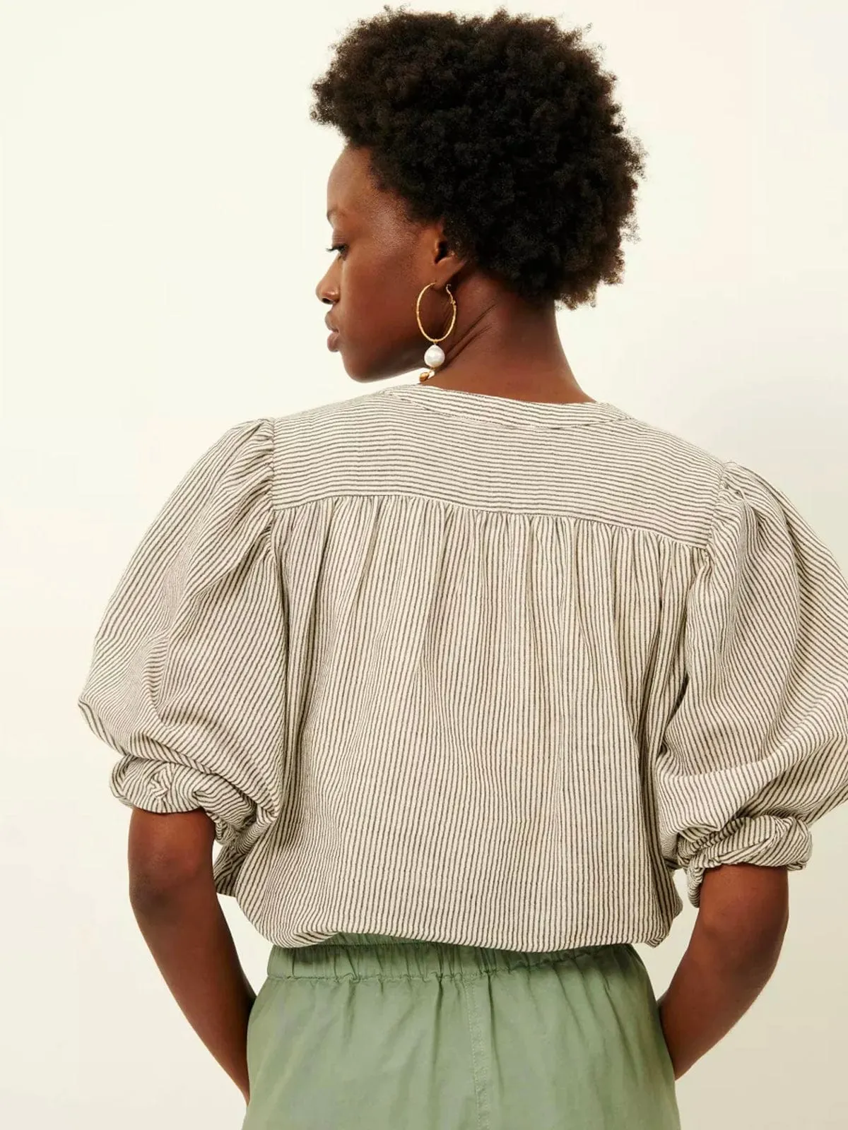 A View Blouse- Black sold by iris product image thumbnail 4