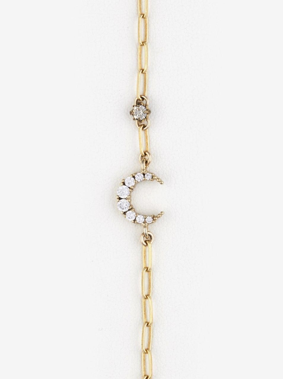 Crescent Moon & Star Bracelet sold by iris product image thumbnail 2