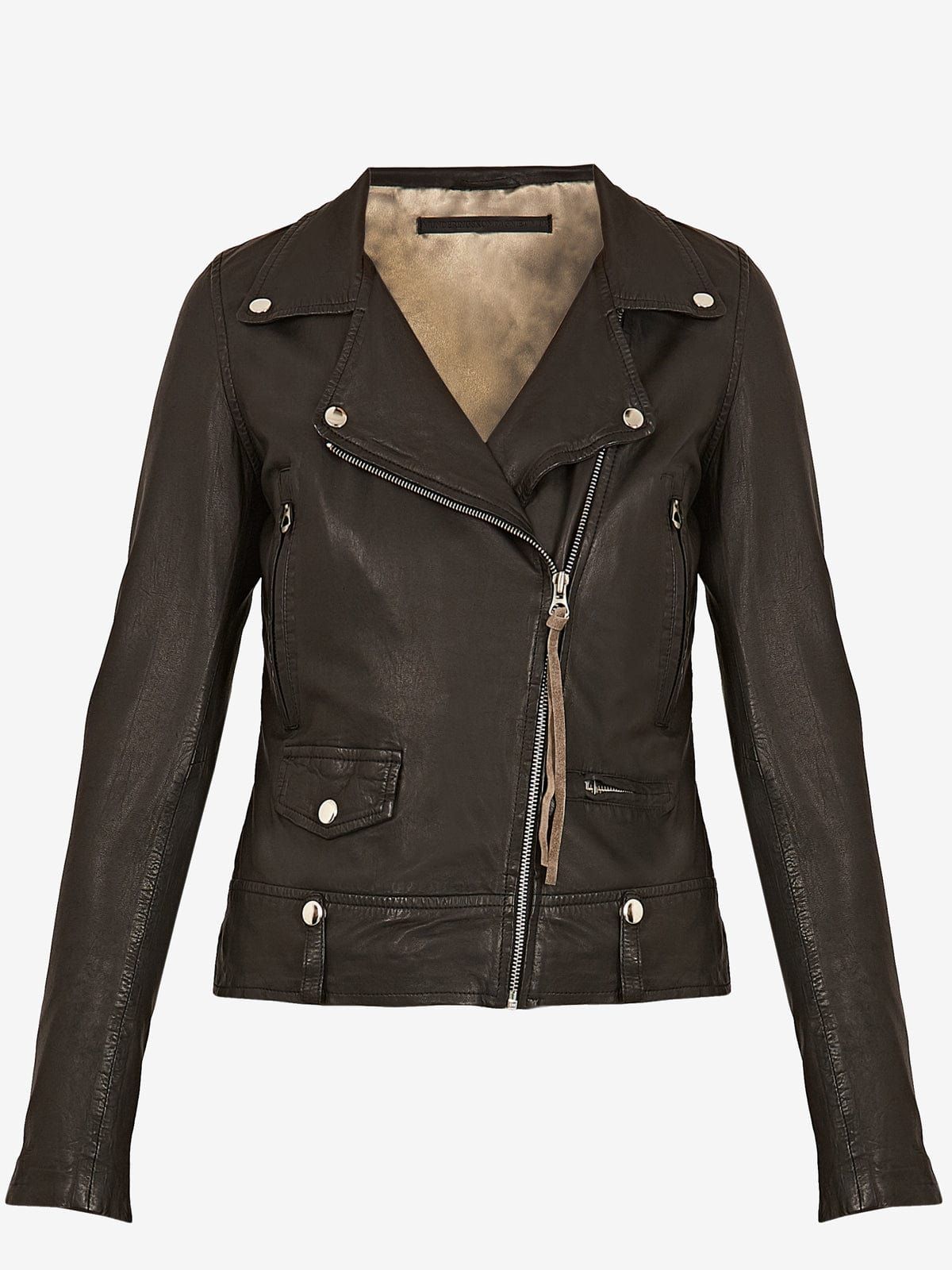Seattle Thin Leather Jacket sold by iris