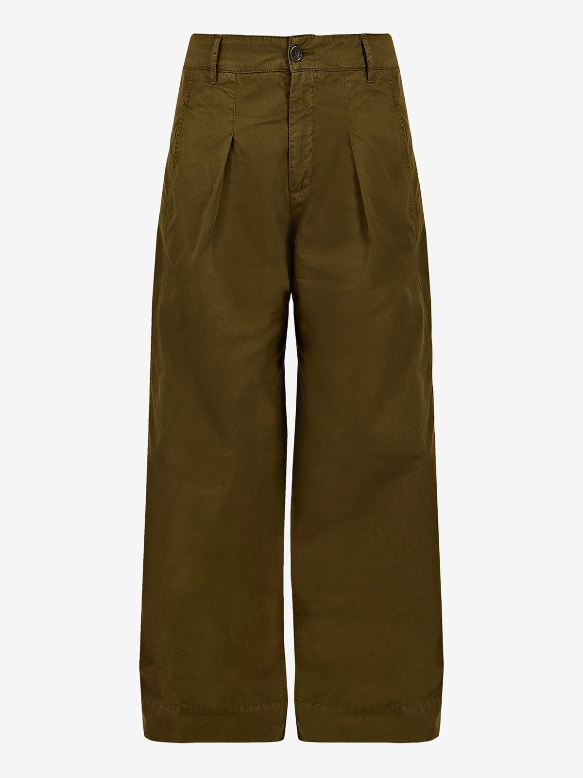 Luca Wide Trouser Army Green sold by iris product image thumbnail 5
