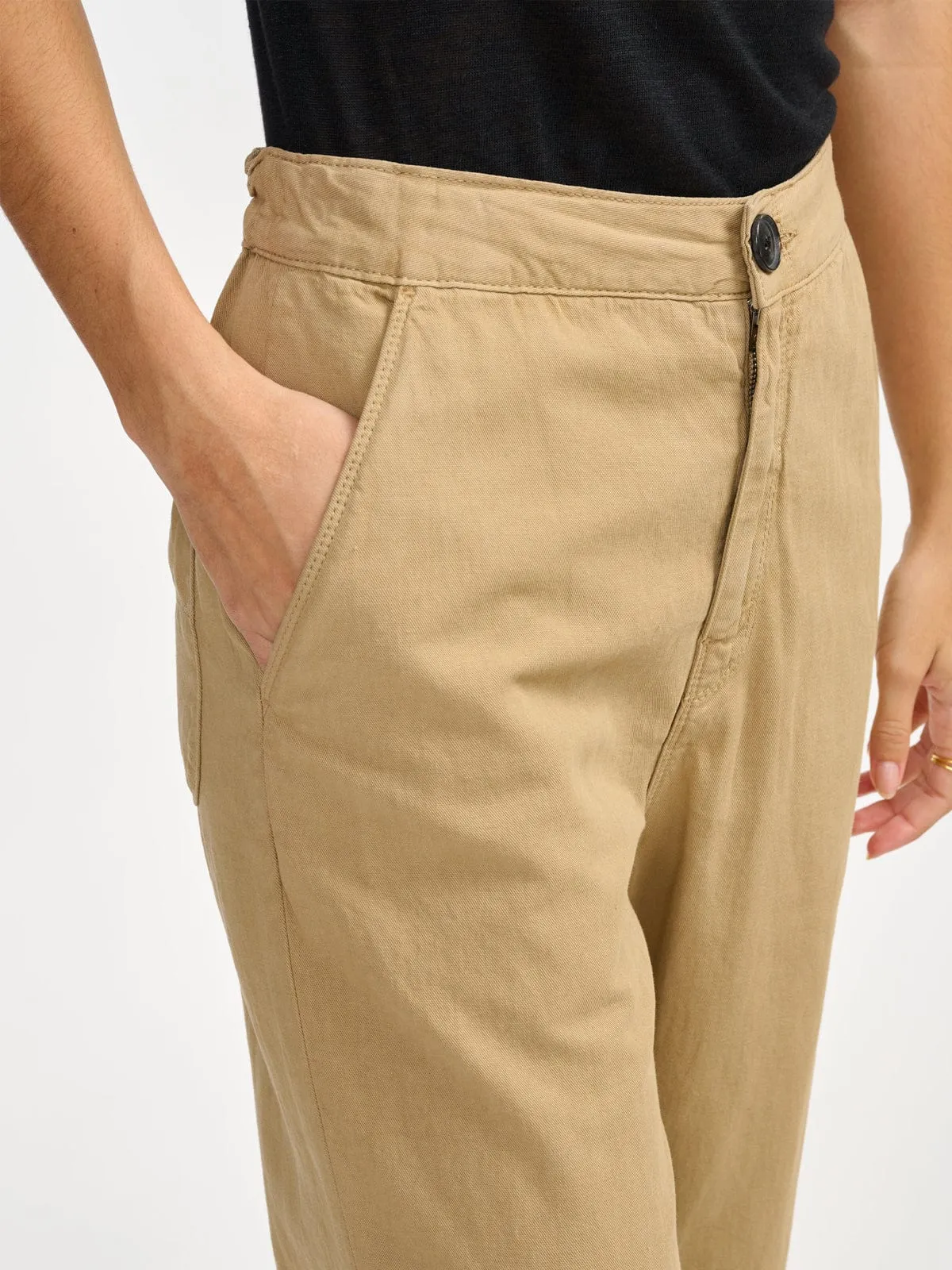 Pasop Pants- Beige sold by iris product image thumbnail 3