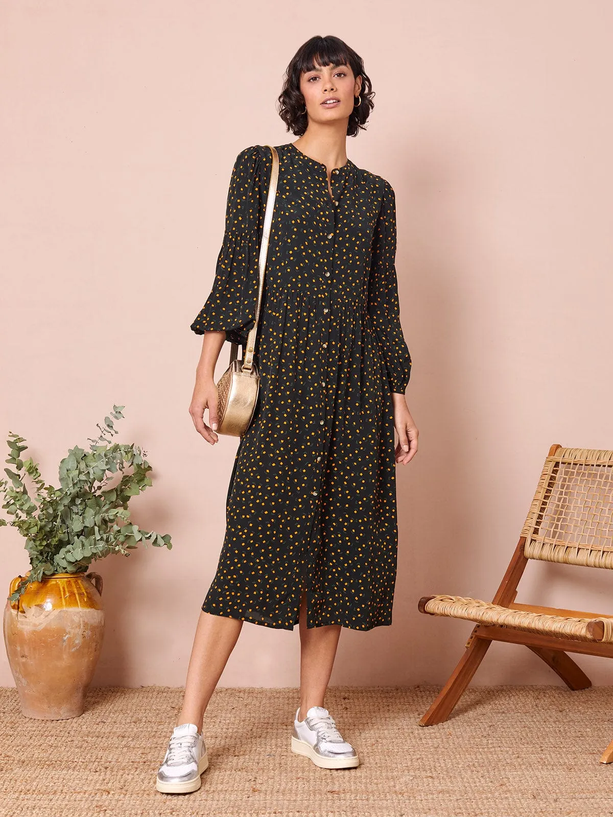 Shannon Crepe Dress- Poppy Party sold by iris