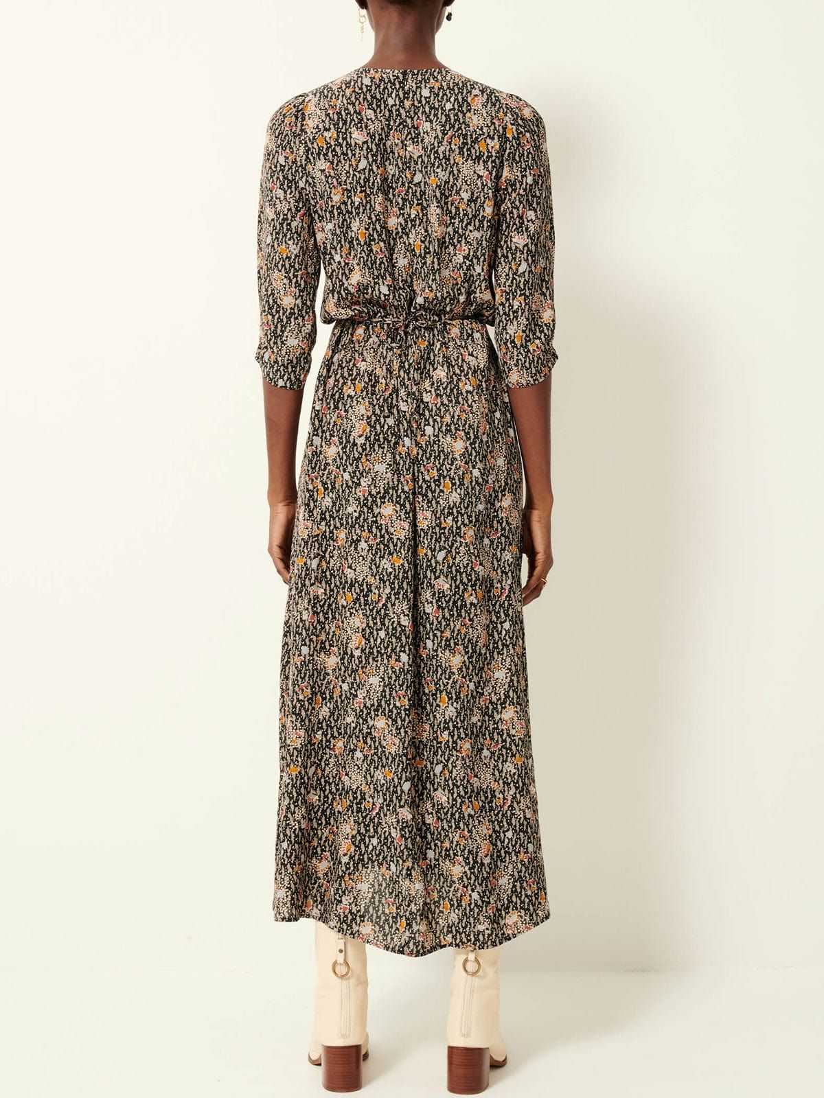 Nylia Rushed Floral Dress sold by iris product image thumbnail 3