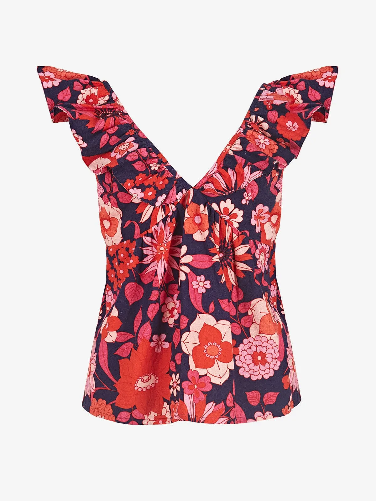 Paloma Floral Print Top sold by iris