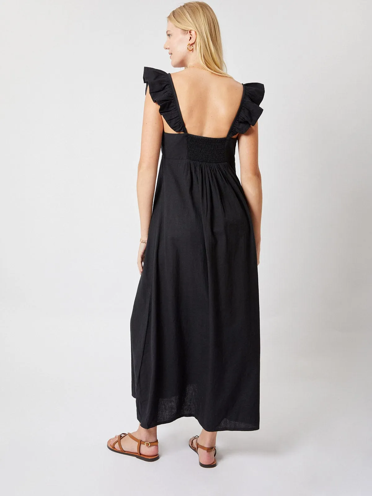 Yara Linen Dress sold by iris product image thumbnail 3