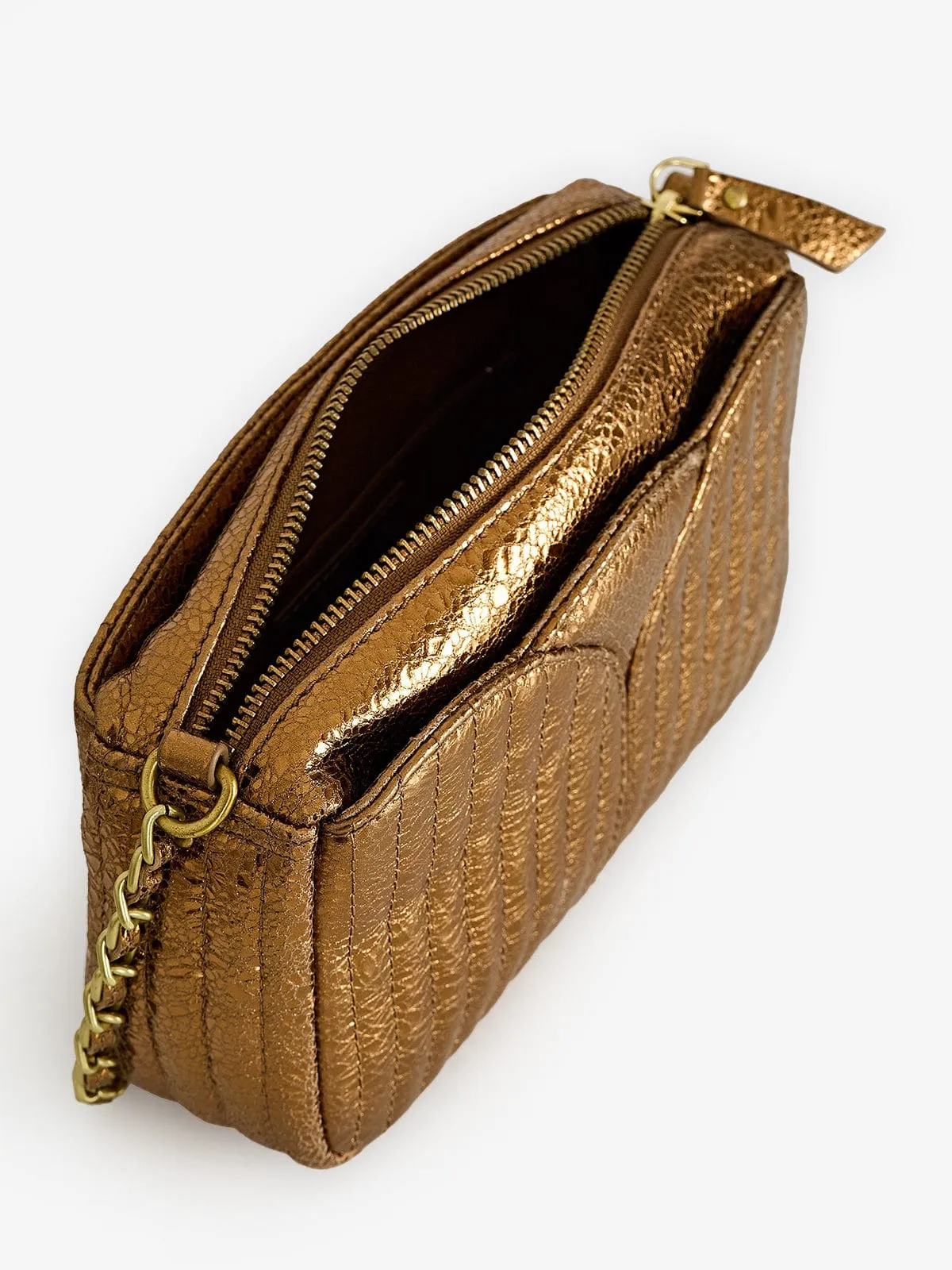 Divinou Leather Bag – Bronze sold by iris product image thumbnail 4