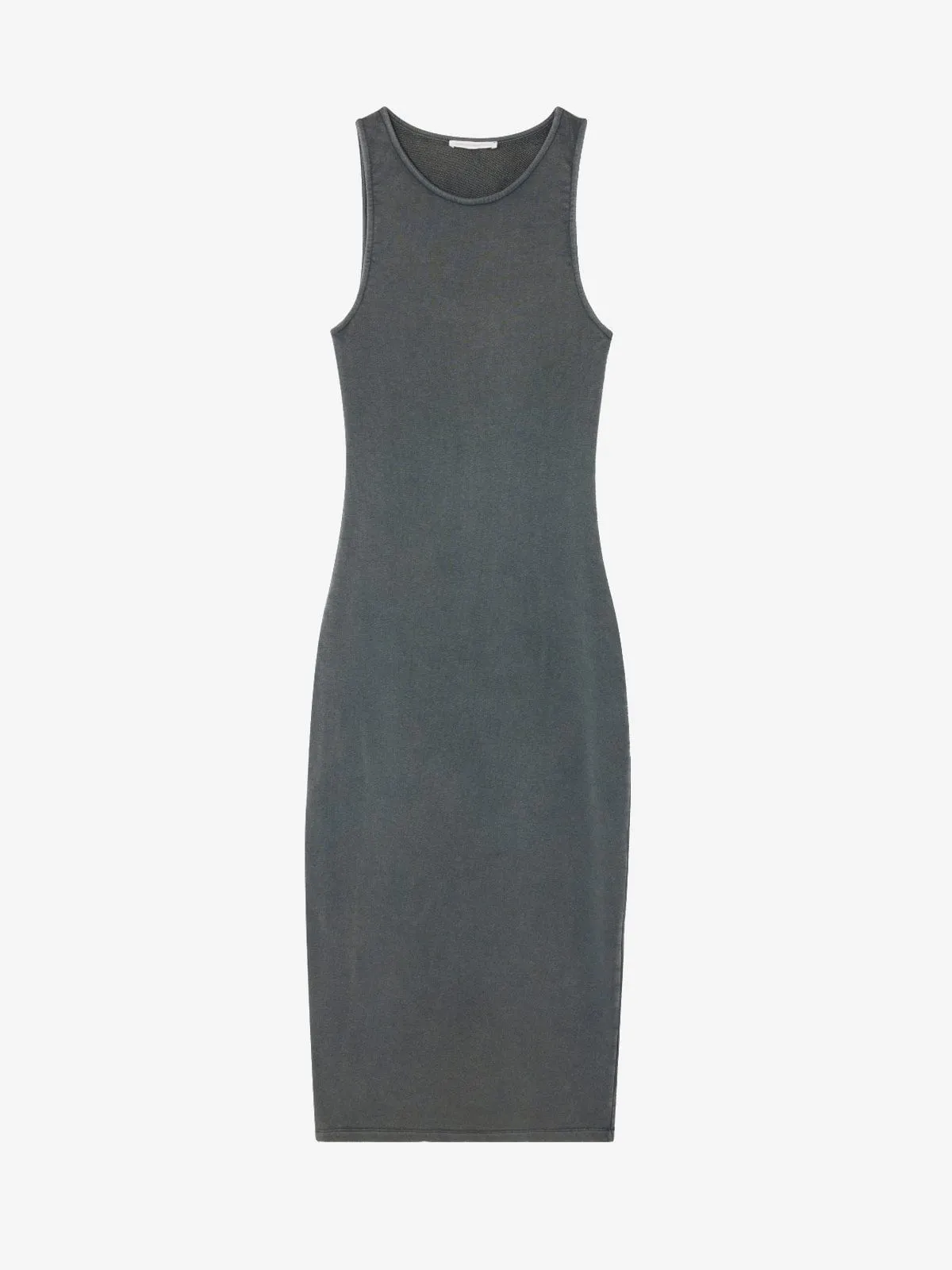 Hapylife T- Shirt Dress - Charcoal sold by iris