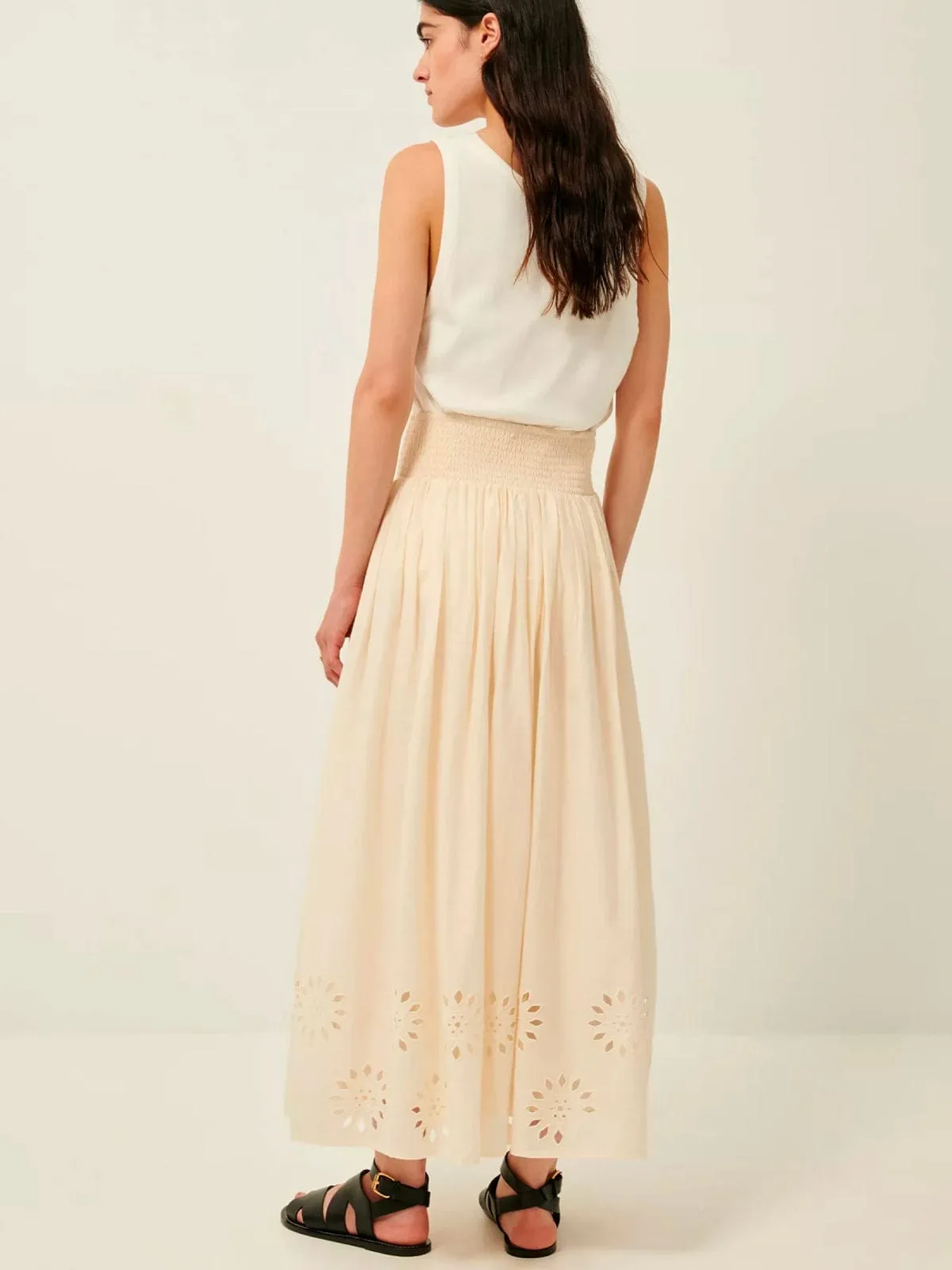 Halong Skirt - Cream sold by iris product image thumbnail 3