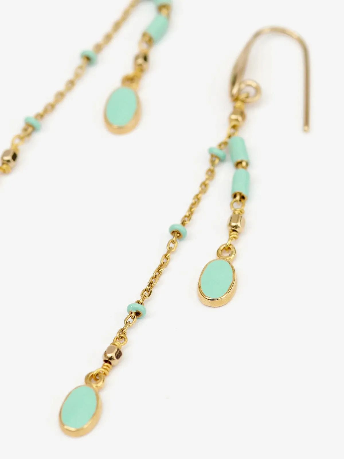 Casablanca Earrings- Aqua sold by iris product image thumbnail 2