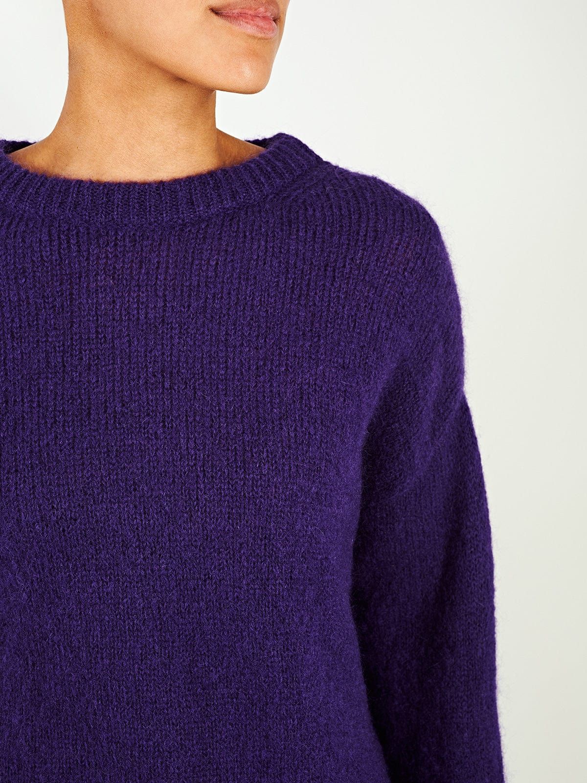 Naomi Mohair-Blend Crew-Neck Jumper sold by iris product image thumbnail 4