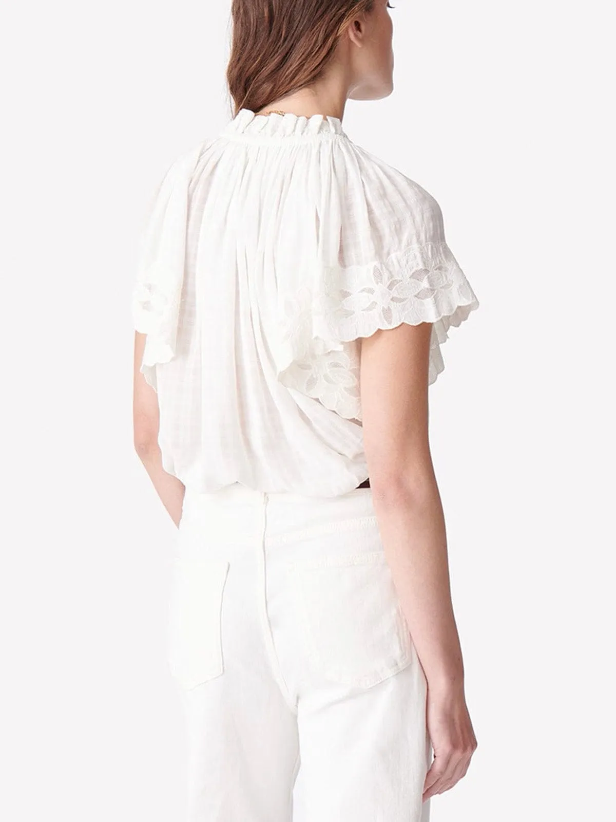 Valentin Blouse - Ecru sold by iris product image thumbnail 3