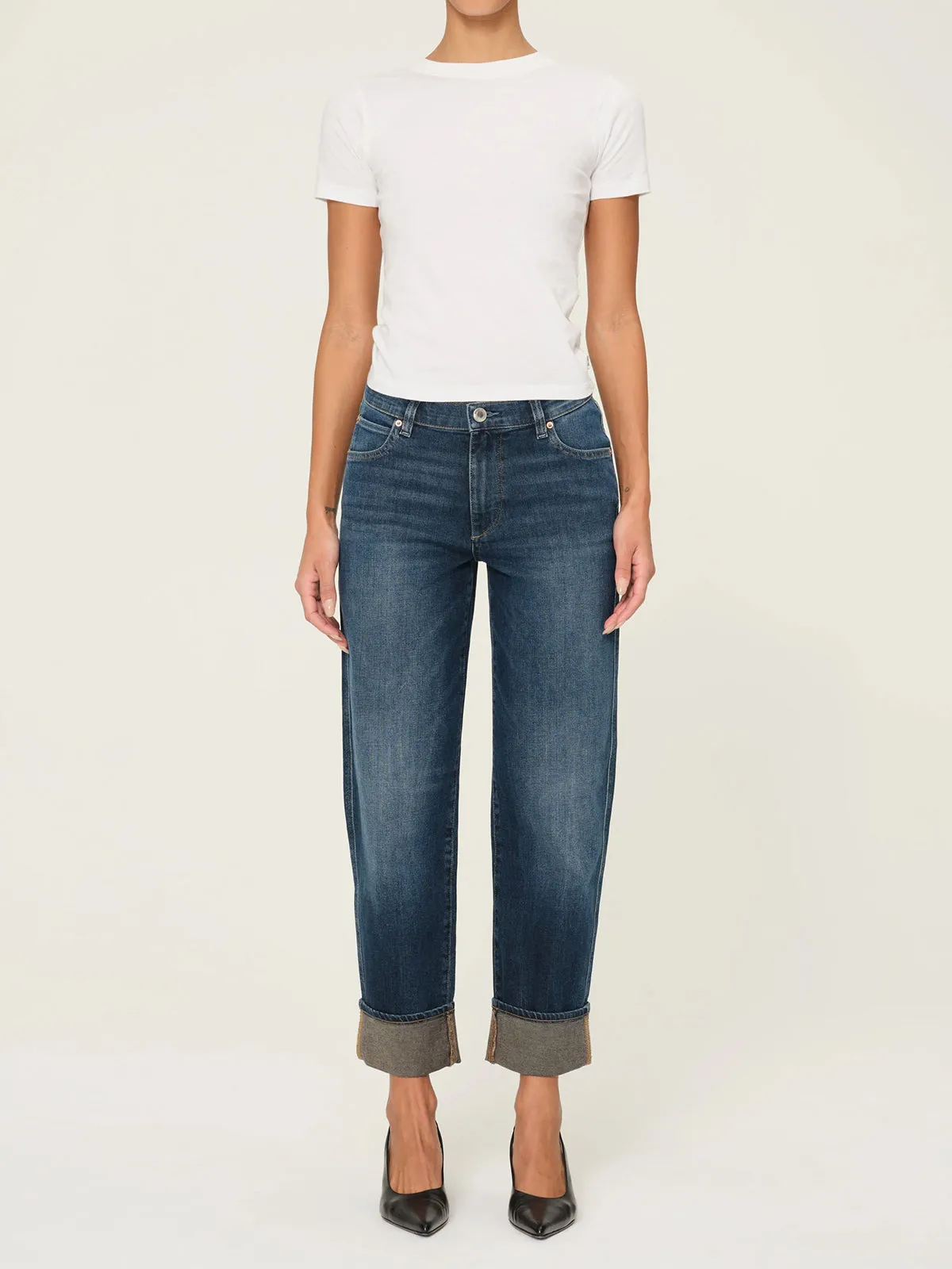 Thea Boyfriend Jeans – Blue sold by iris