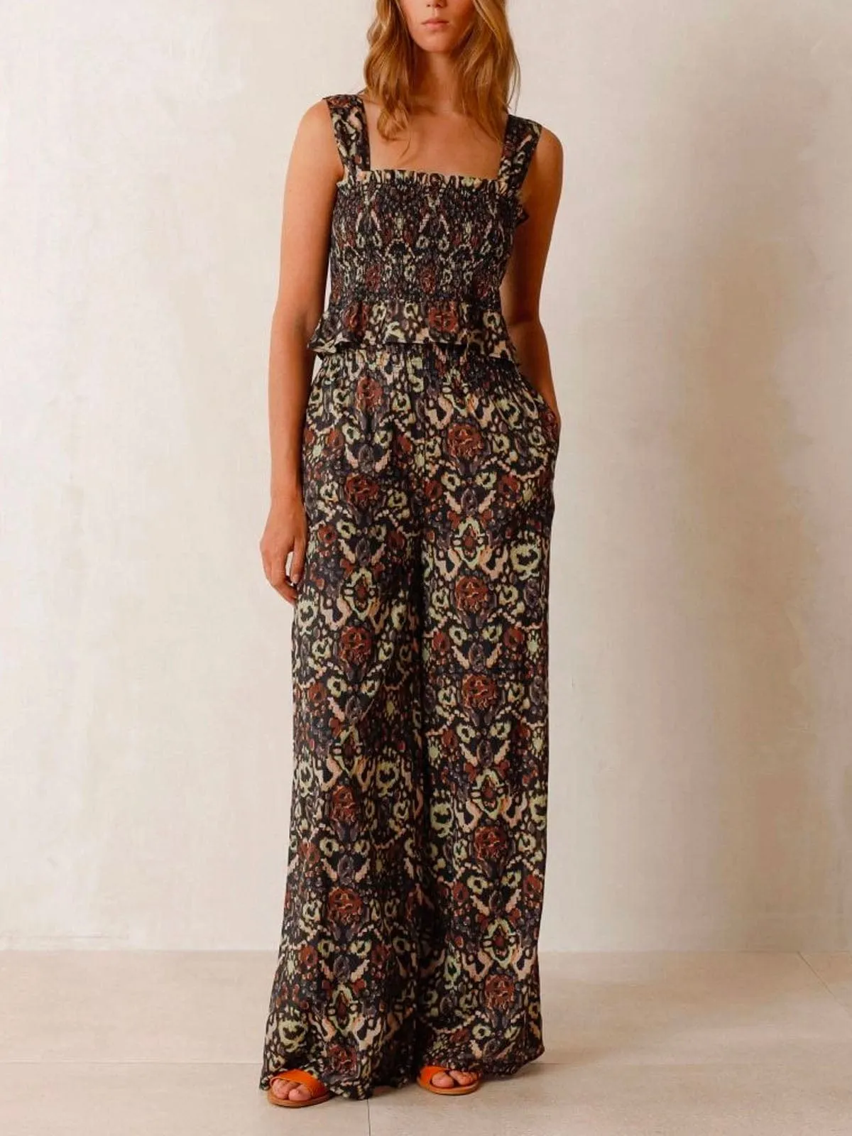 Indi Print Trousers sold by iris product image thumbnail 2