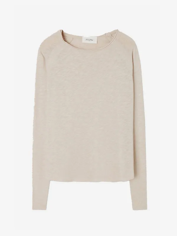 Sonoma Long Sleeve Tee-Taupe made by iris