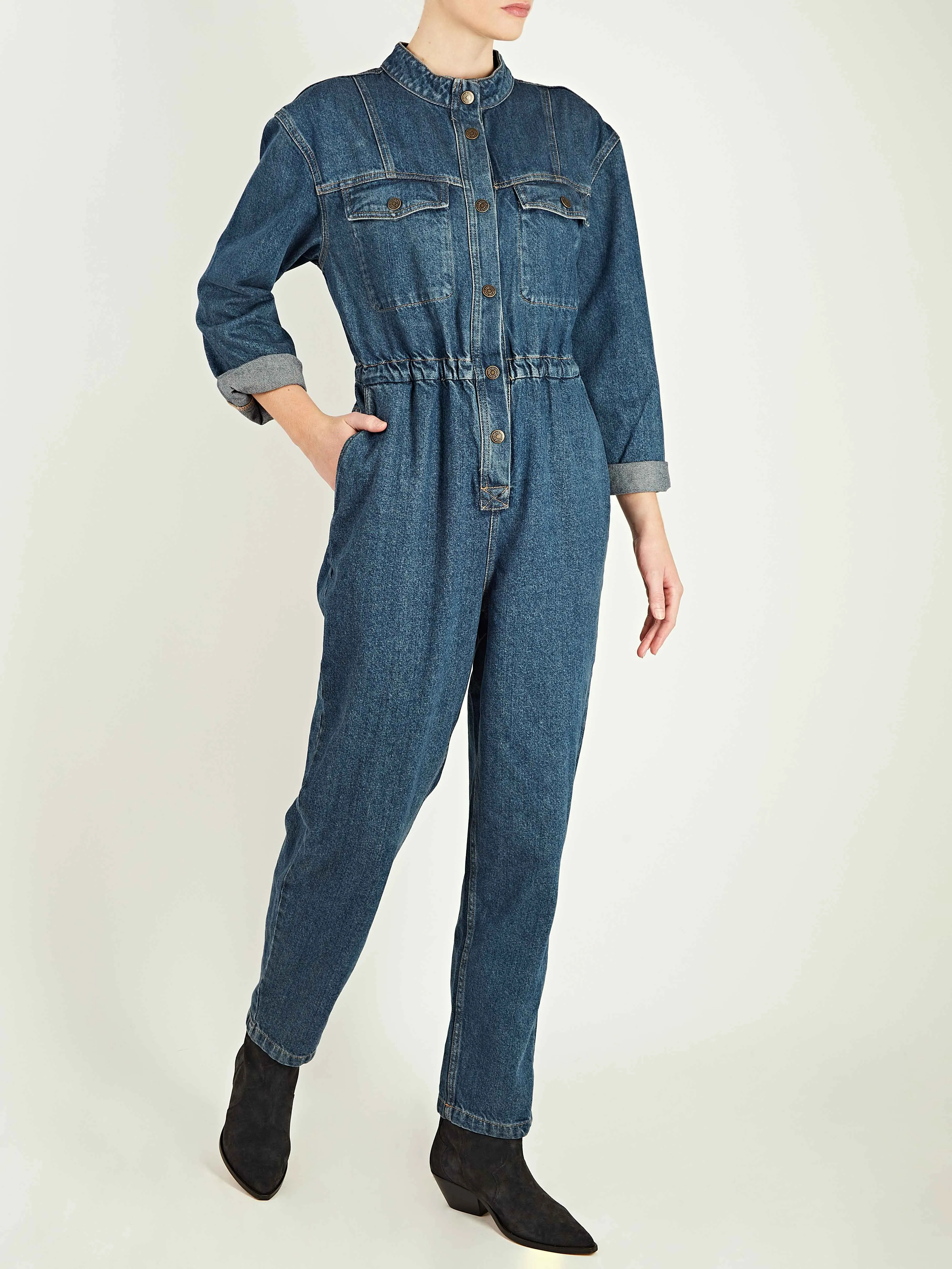 Joybird Denim Jumpsuit sold by iris product image thumbnail 2