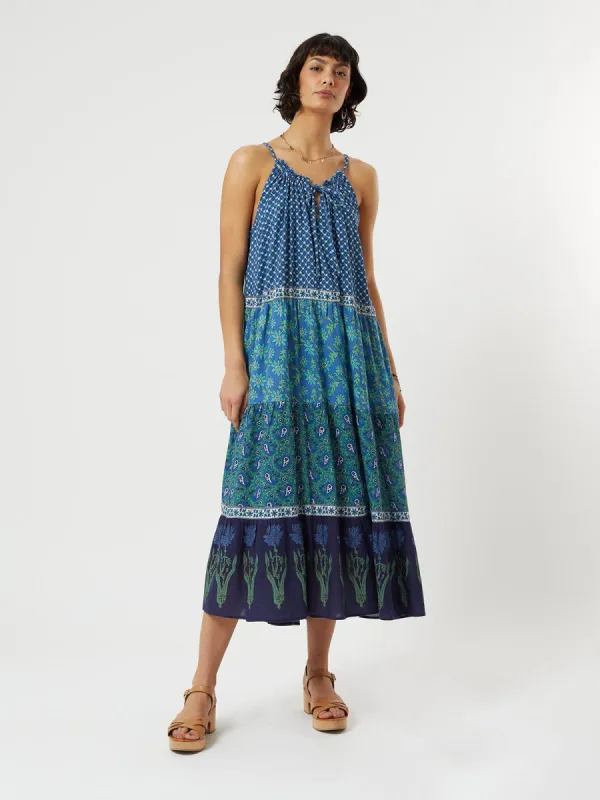 Ziva Strappy Dress – Blue sold by iris