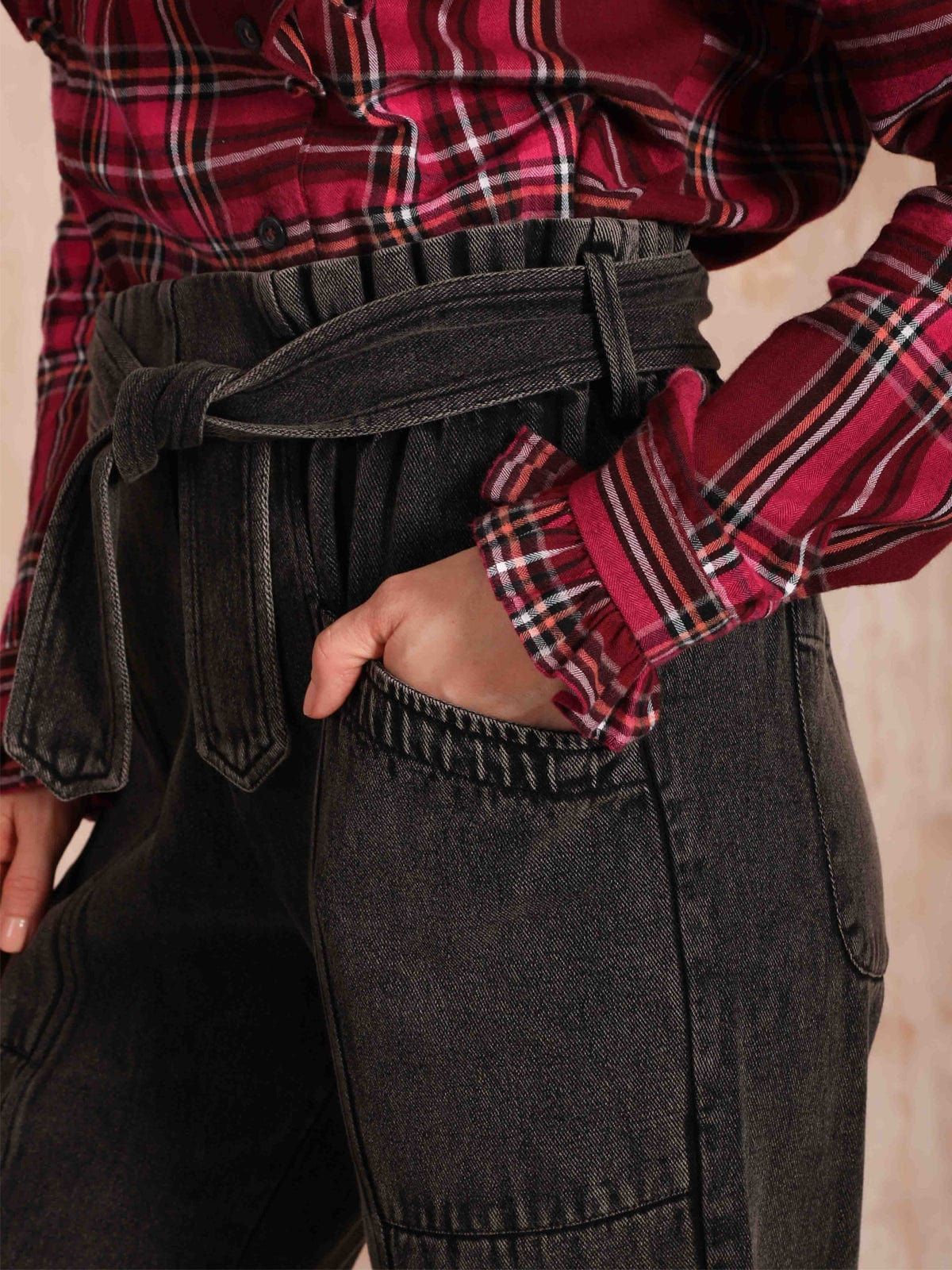 Misha Tie Waist Trouser sold by iris product image thumbnail 5