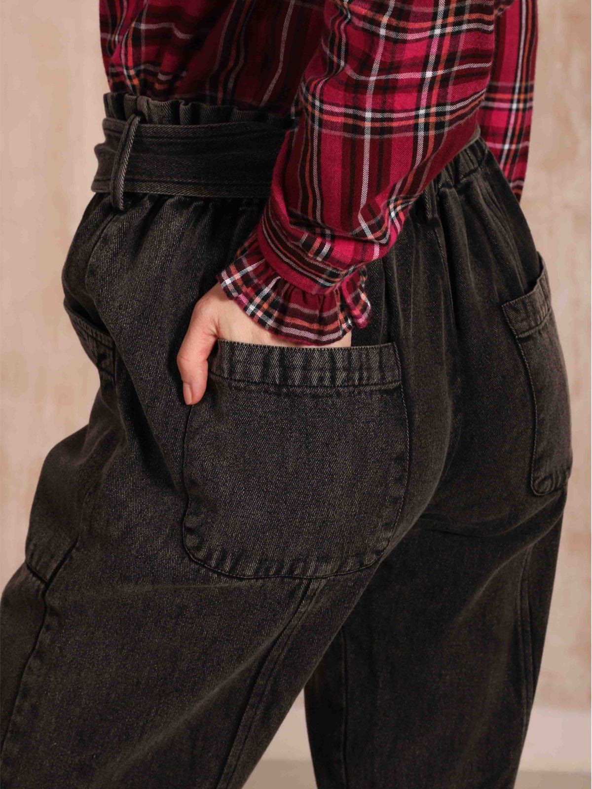 Misha Tie Waist Trouser sold by iris product image thumbnail 4