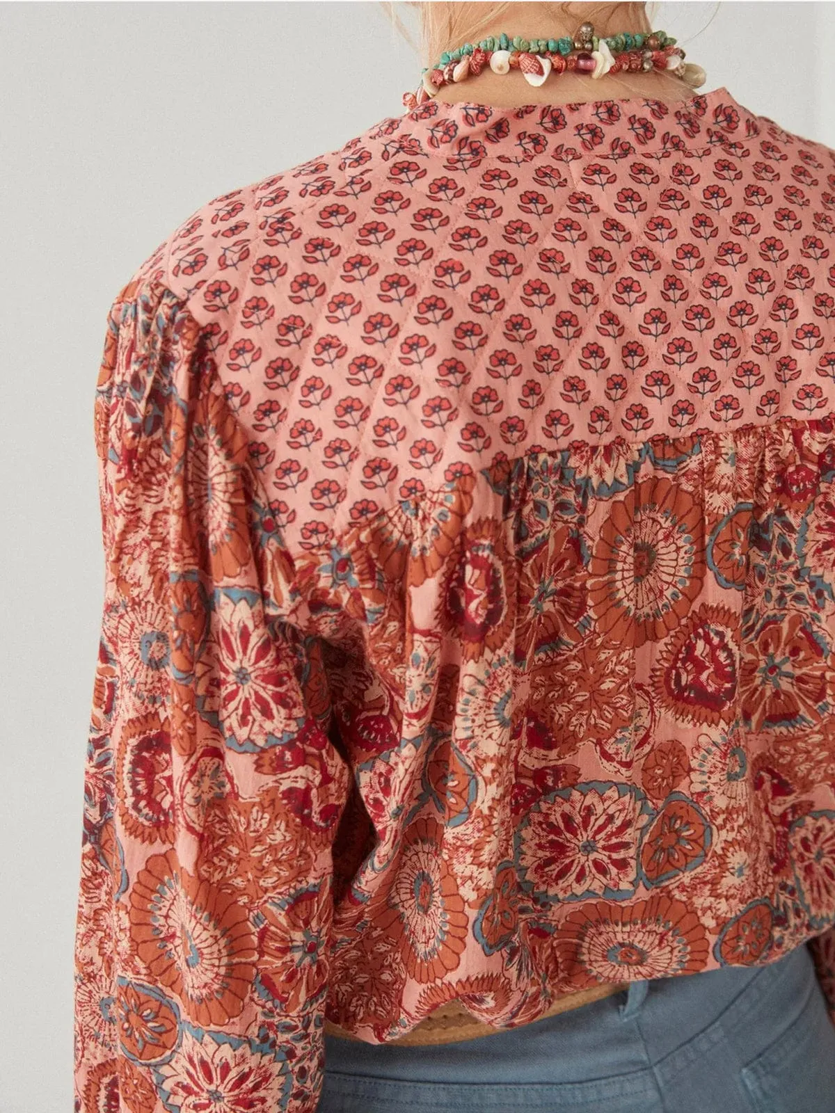 Beatrice Blouse - Rust sold by iris product image thumbnail 3