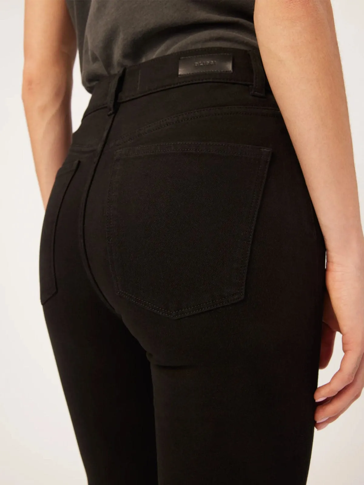 Patti Straight Jean- Black sold by iris product image thumbnail 4