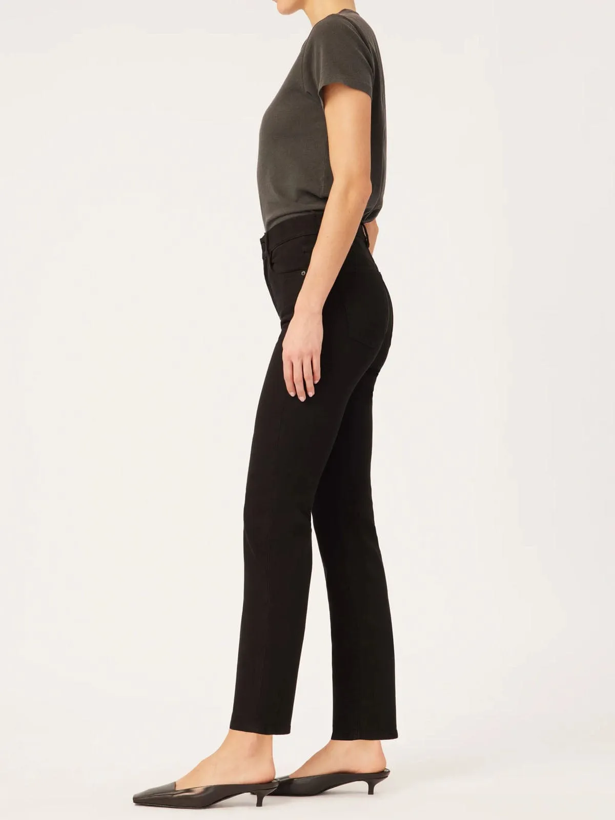 Patti Straight Jean- Black sold by iris product image thumbnail 2