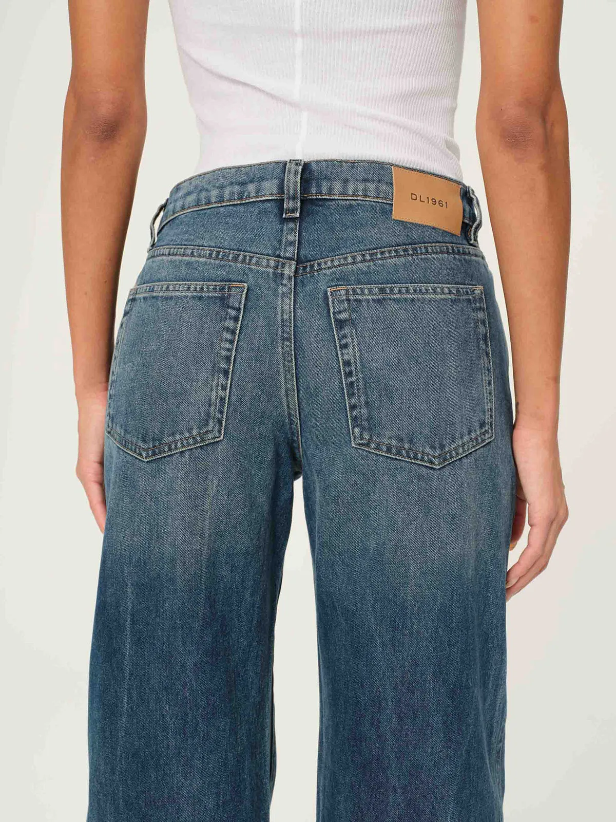 Drue Straight Leg Jeans - Blue sold by iris product image thumbnail 5