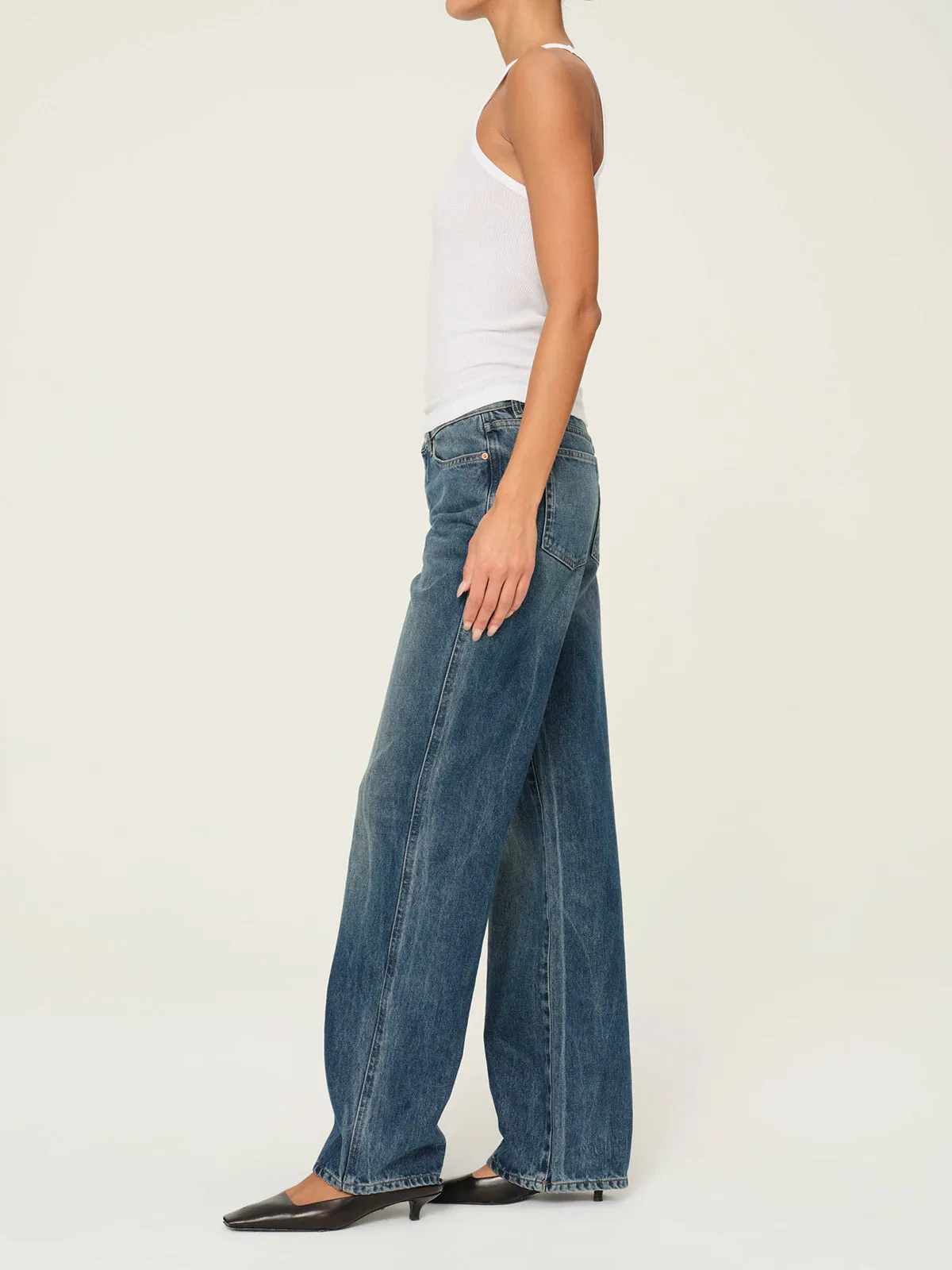 Drue Straight Leg Jeans - Blue sold by iris product image thumbnail 2