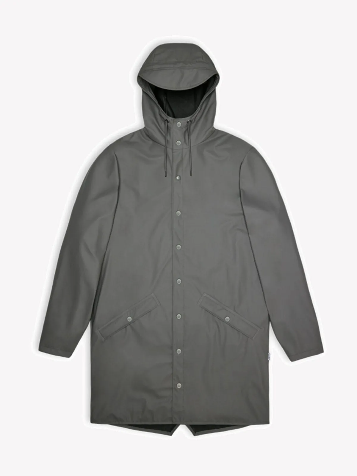 Rains Long Jacket Grey sold by iris