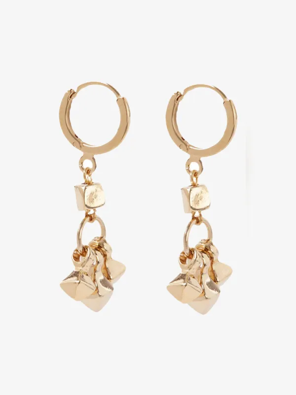 Callisto Earrings- Gold sold by iris