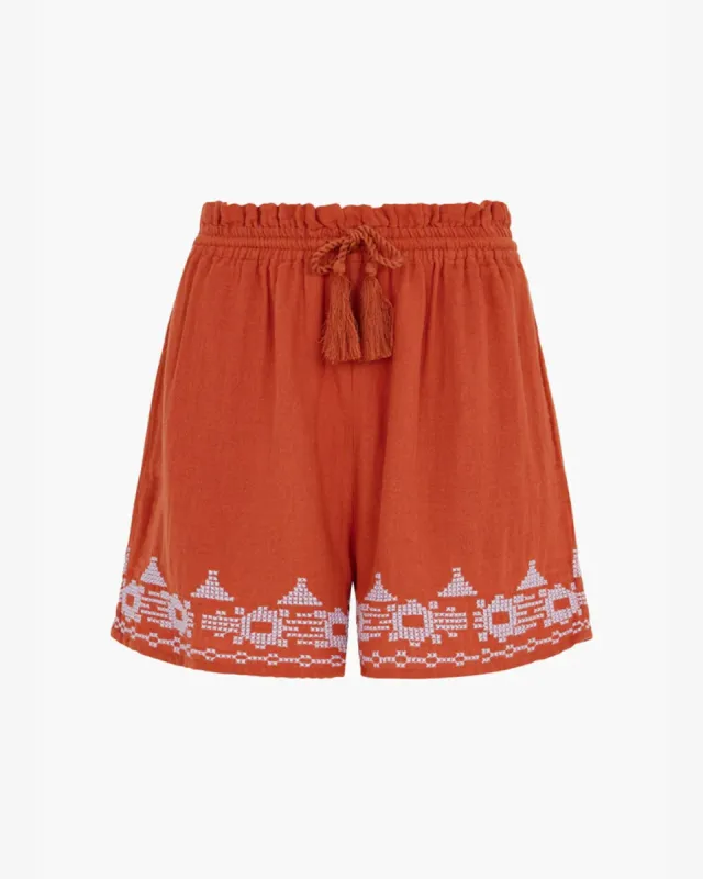 Chloe Shorts - Rust sold by iris