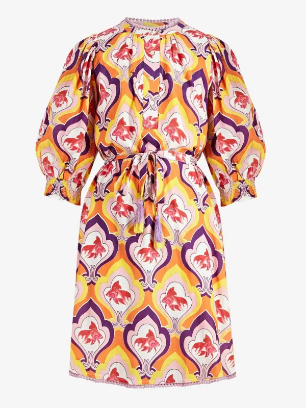 Place Print Kaftan Dress sold by iris