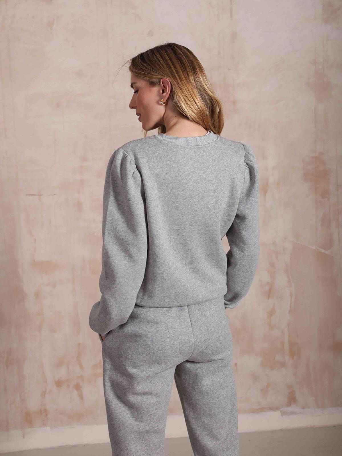 Peggy Puff Sleeve Grey Sweatshirt sold by iris product image thumbnail 3