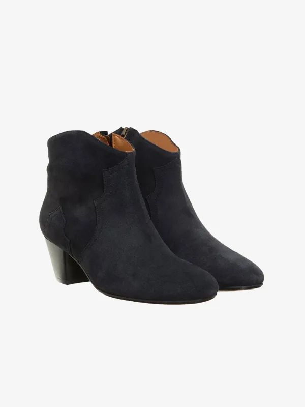 Dicker Heeled Boot – Faded Black made by iris