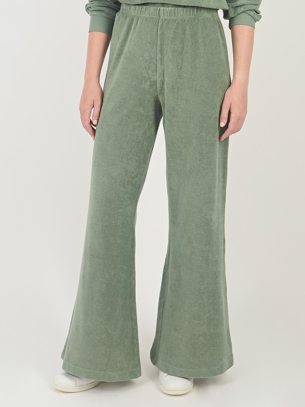 Wide Leg Terry Sweat Pants sold by iris product image thumbnail 2