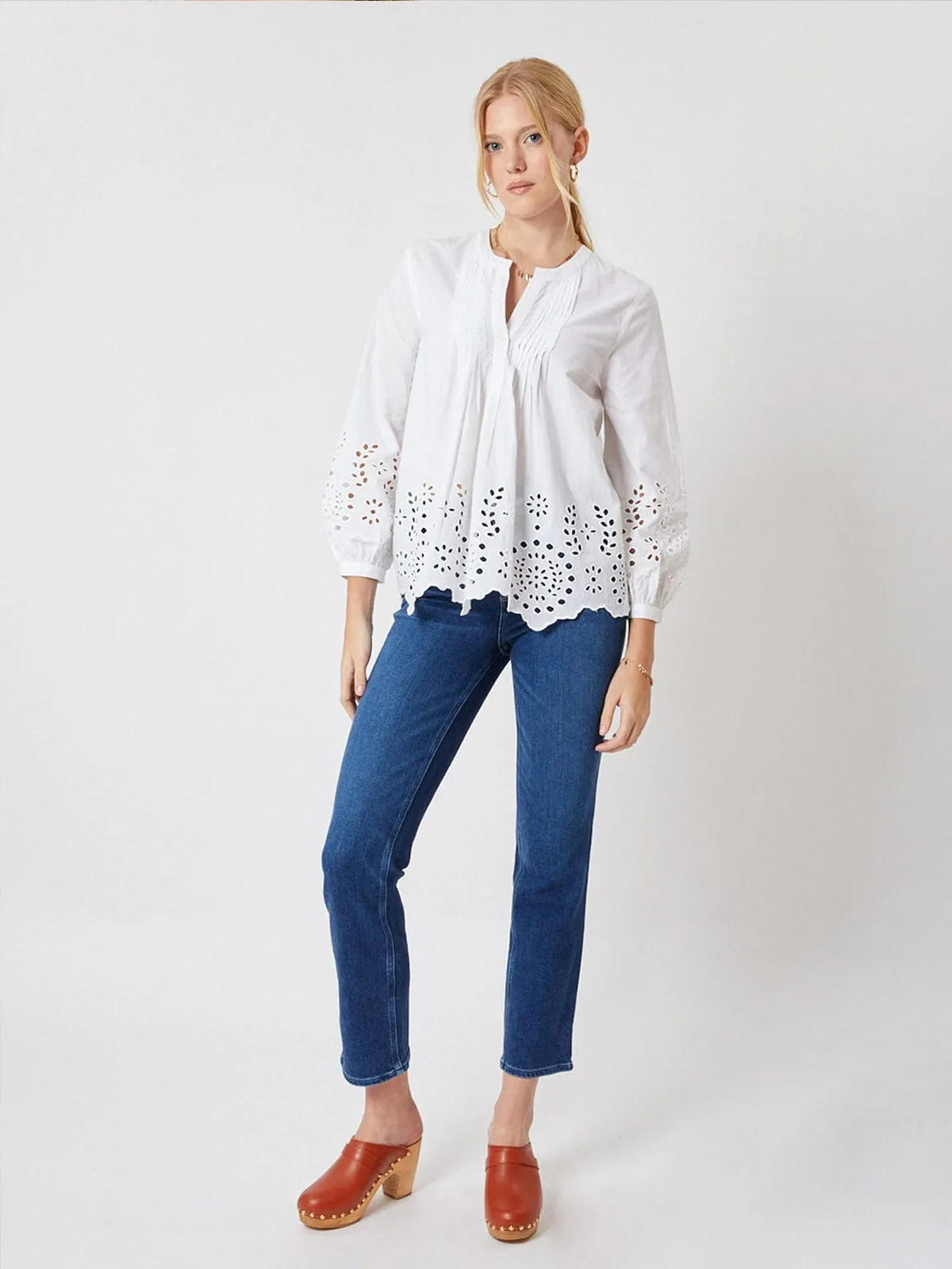 Madison Lace Cotton Top sold by iris product image thumbnail 3