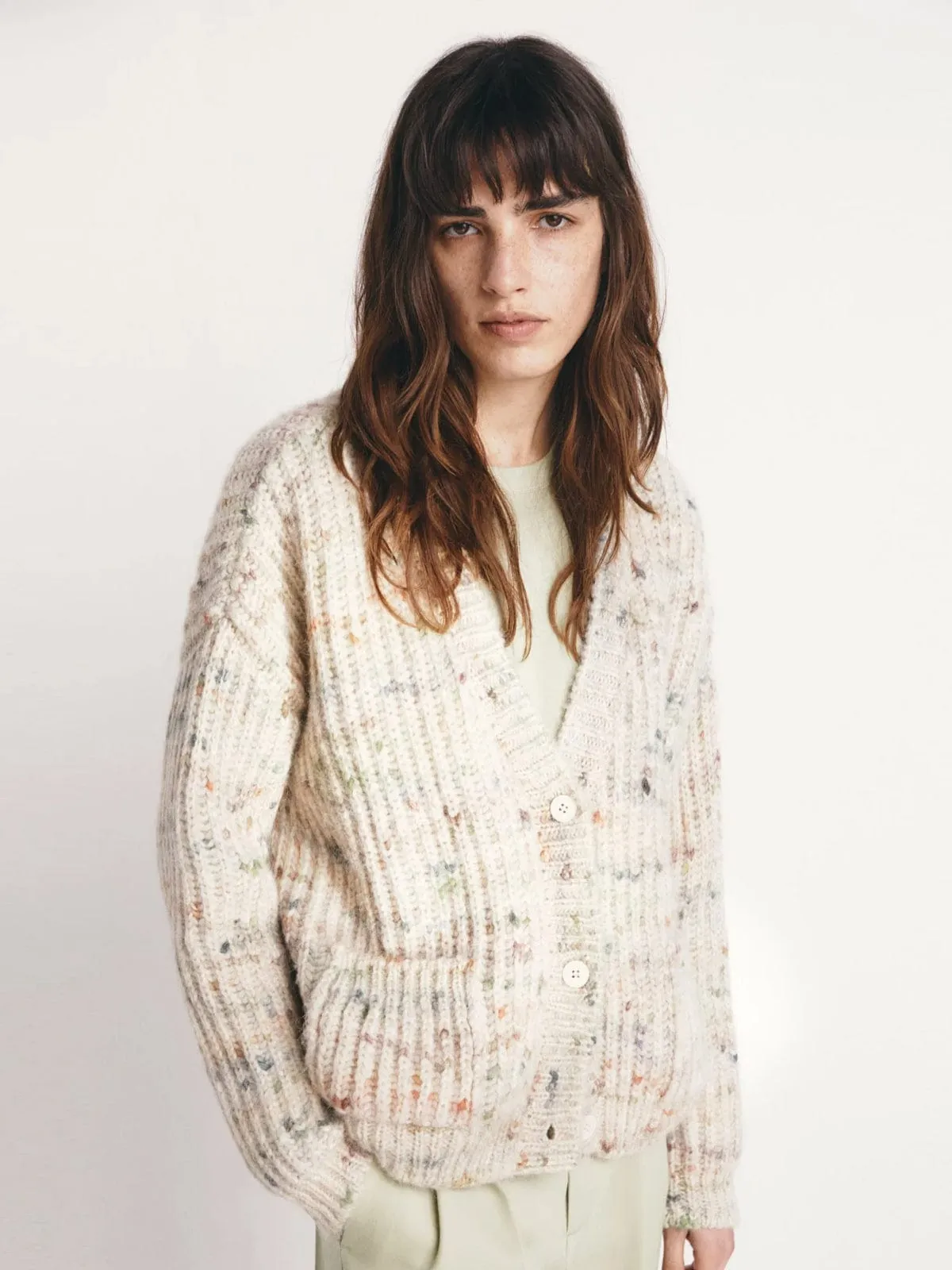 Orchand Cardigan – Cream sold by iris product image thumbnail 2