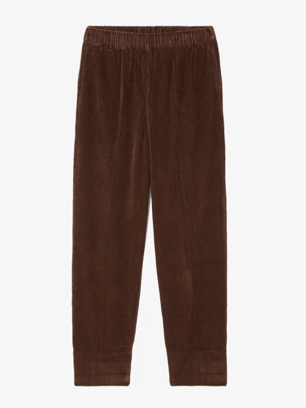 Padow Cord Trousers – Chocolate made by iris