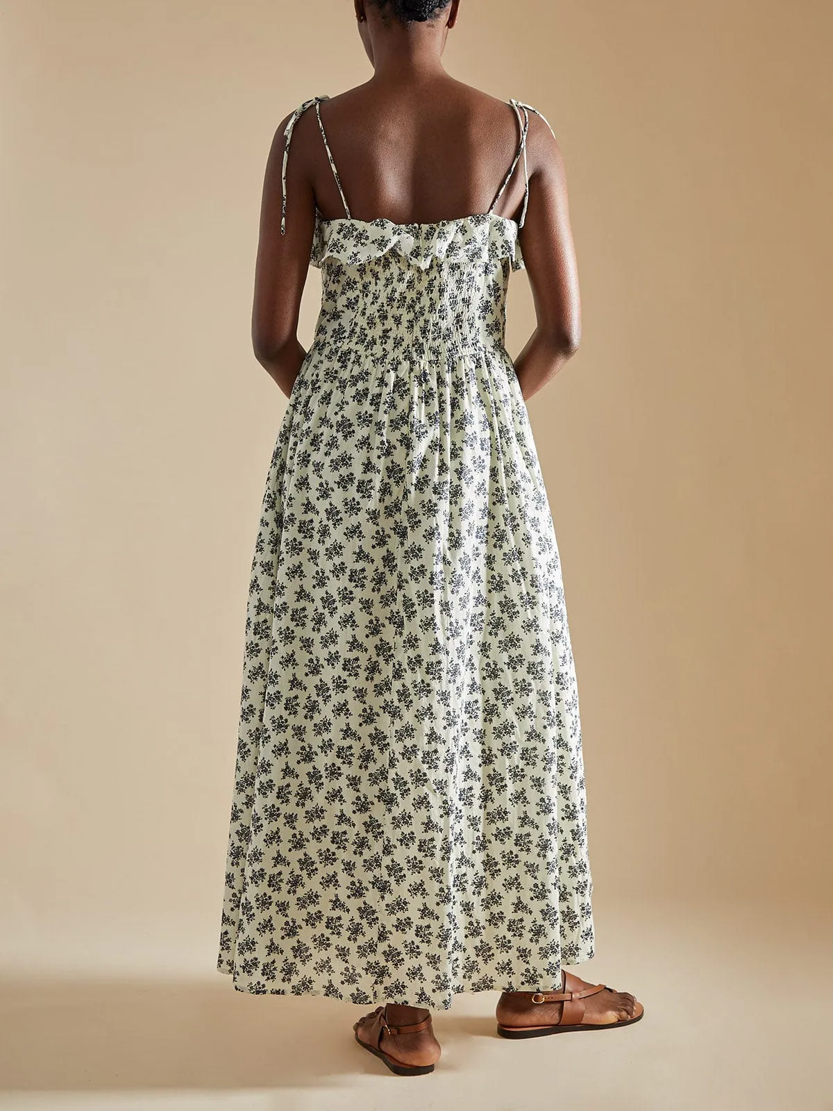 Taylor Strappy Dress - White and Black sold by iris product image thumbnail 5