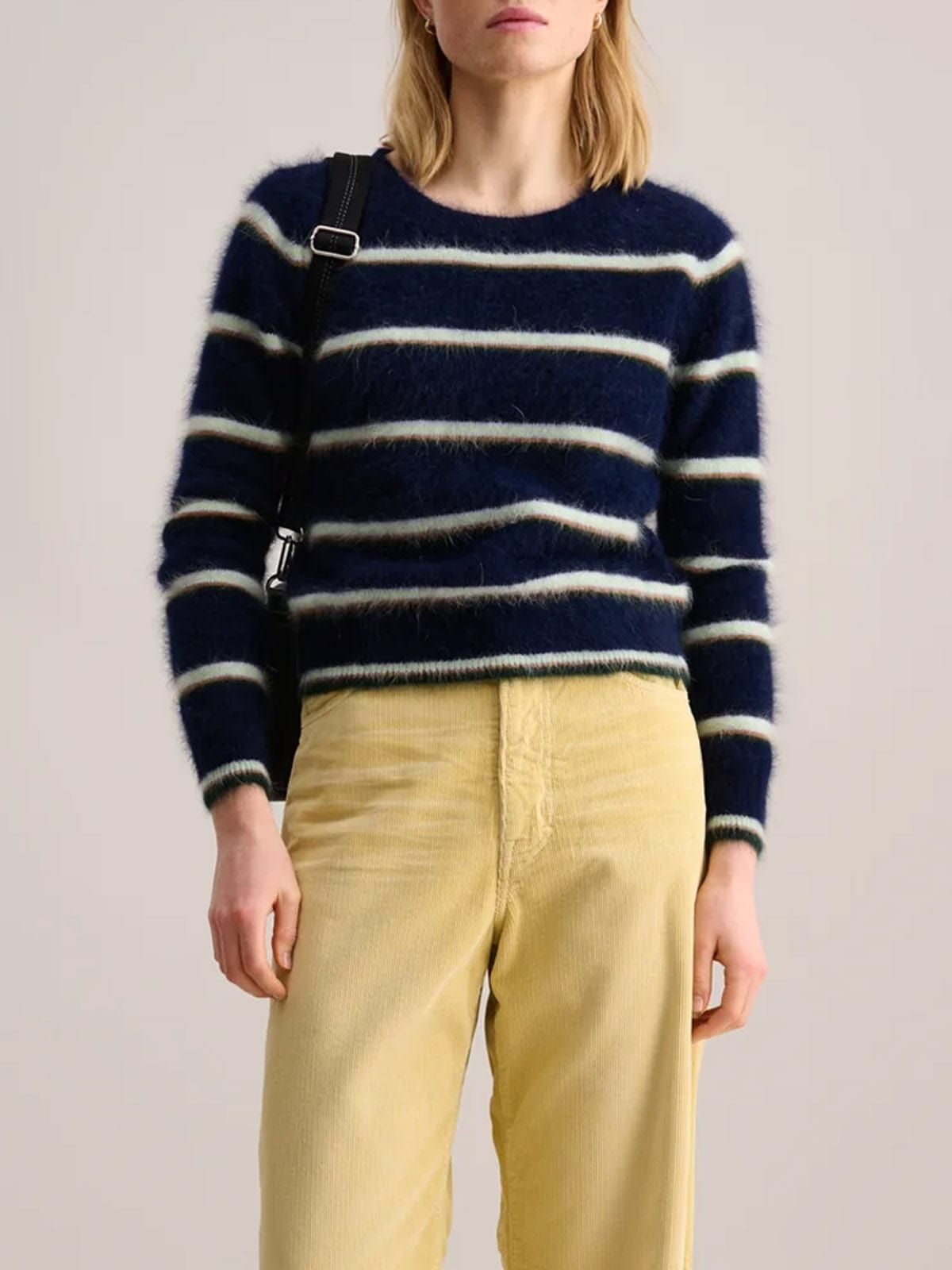Dattor Stripe Navy Knit sold by iris product image thumbnail 3