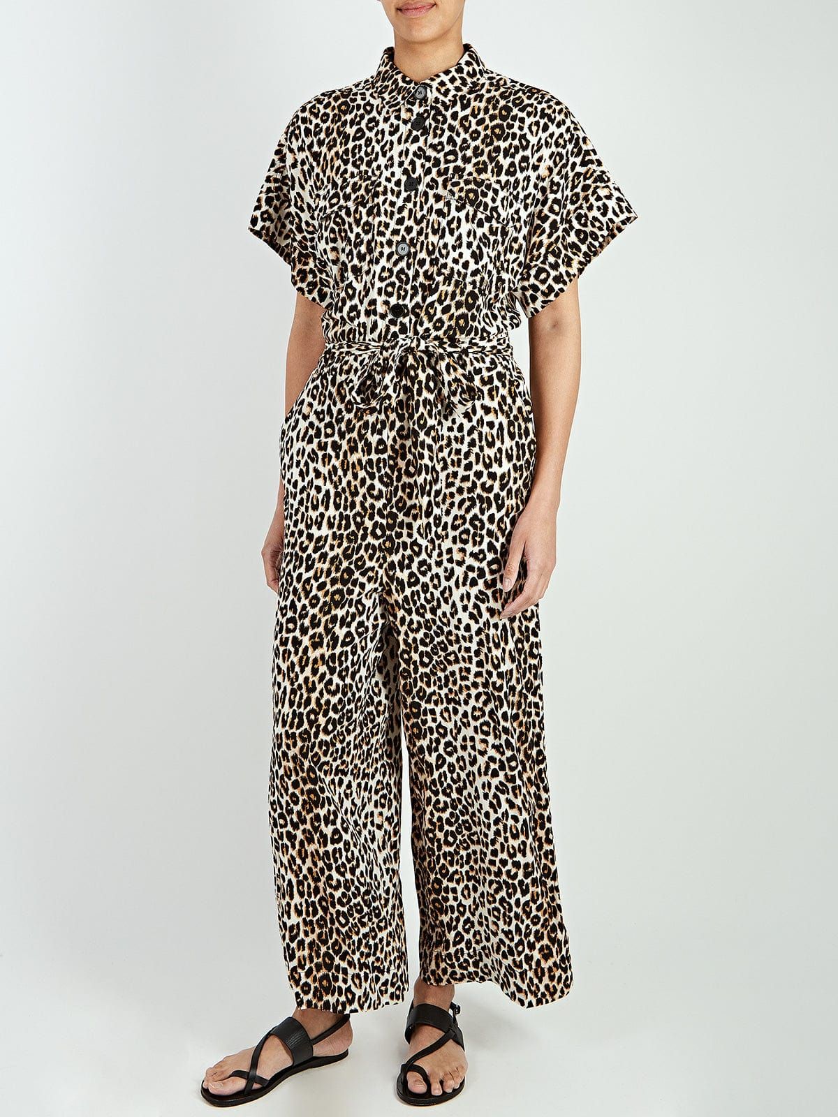 Mathilde Leopard Jumpsuit sold by iris product image thumbnail 2