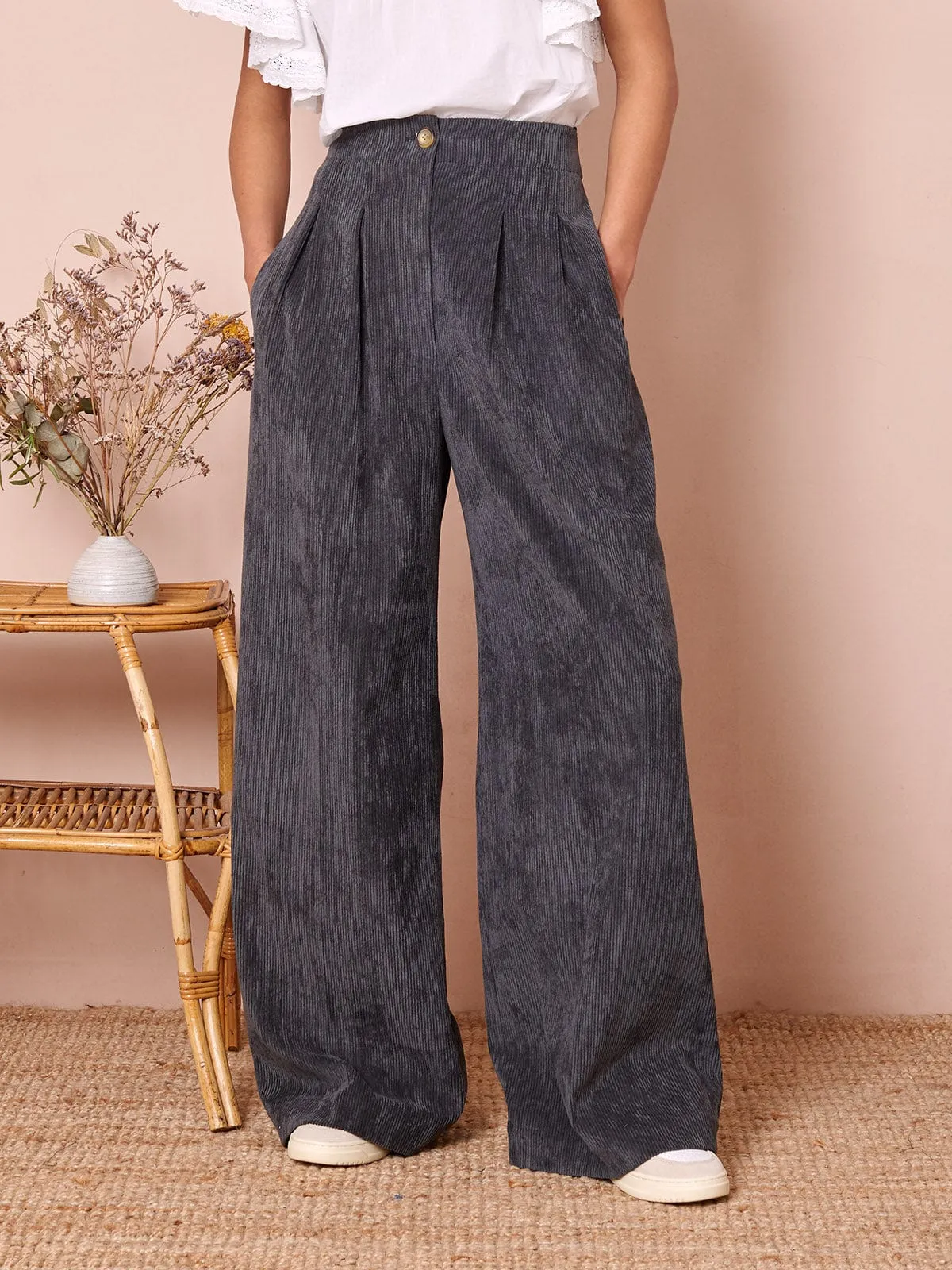 Logan Cord Trouser sold by iris product image thumbnail 2