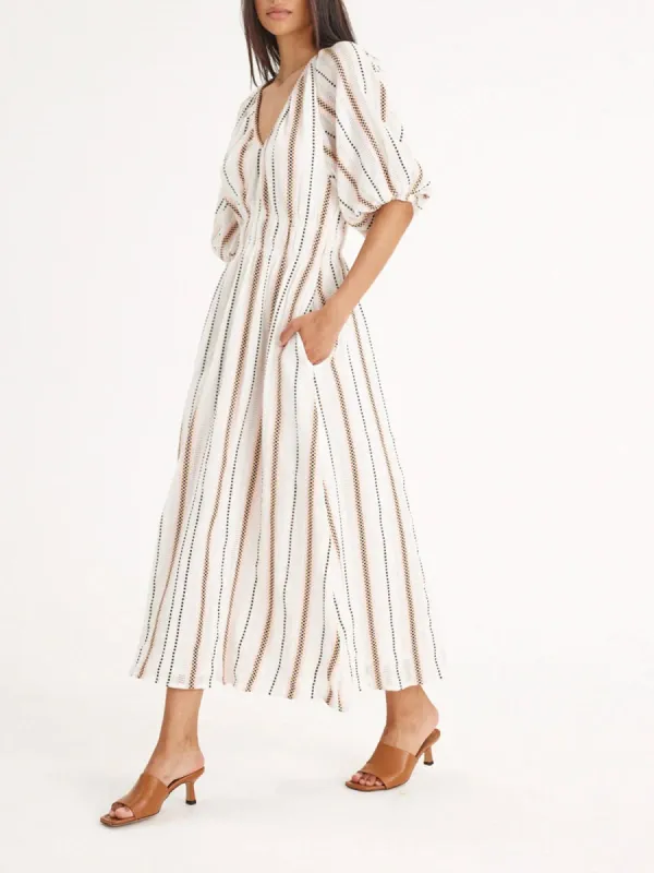 Bella Dress – White sold by iris