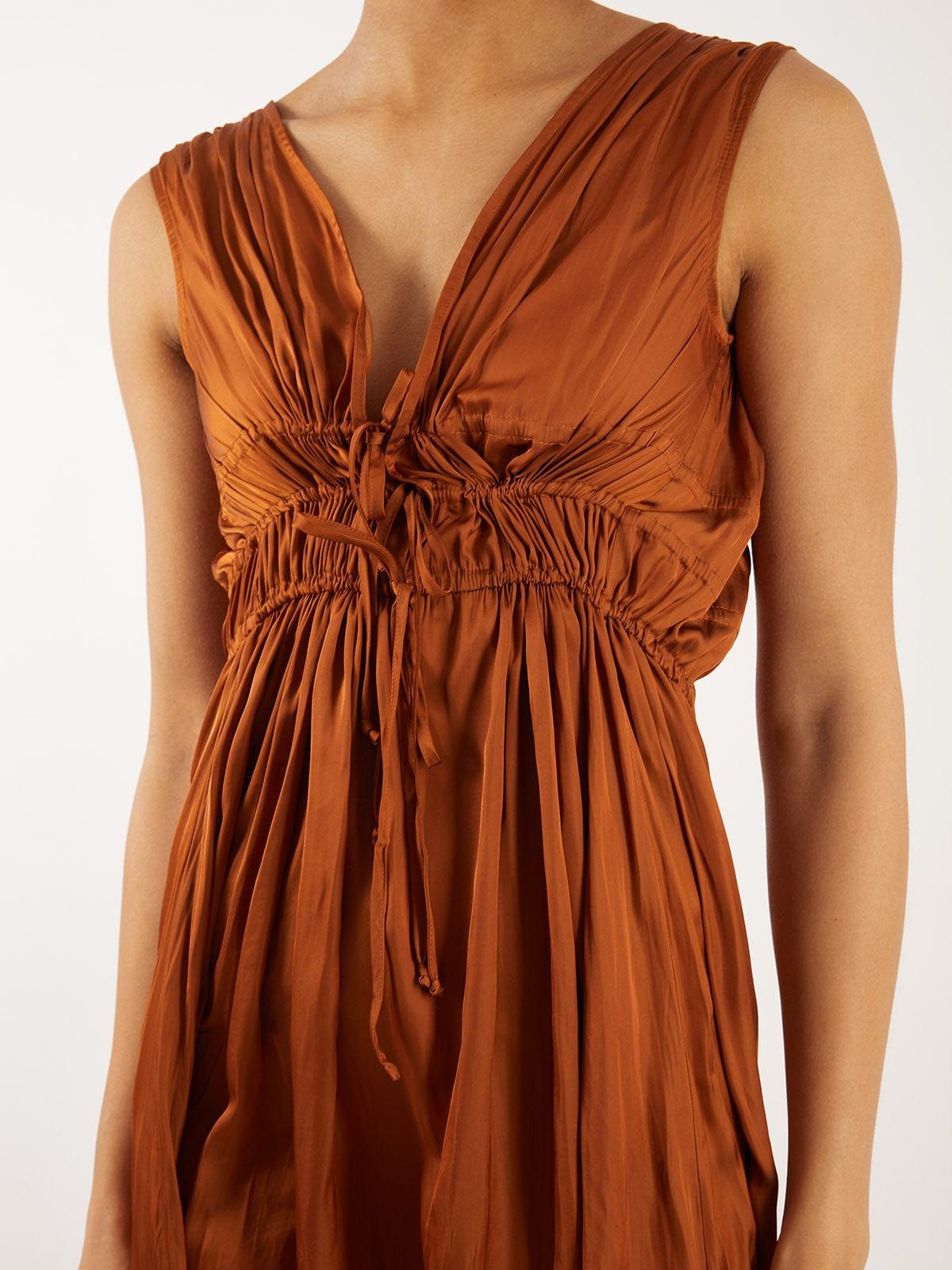 Preziosa Gathered Midi Dress sold by iris product image thumbnail 4