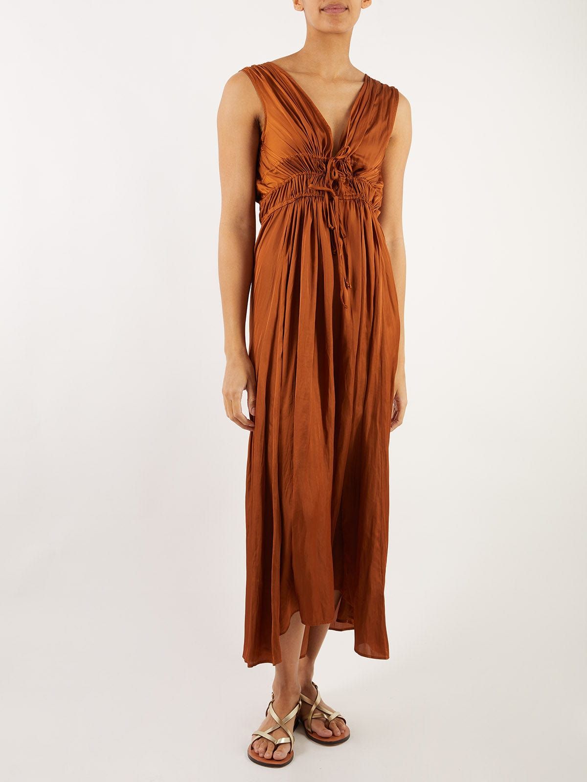 Preziosa Gathered Midi Dress sold by iris product image thumbnail 2