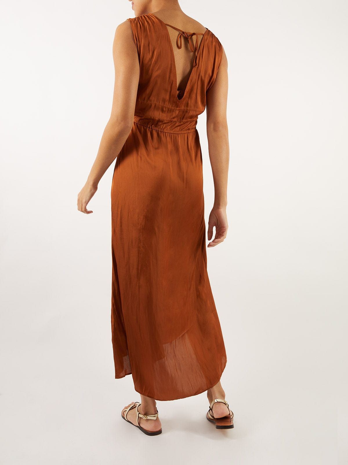 Preziosa Gathered Midi Dress sold by iris product image thumbnail 3