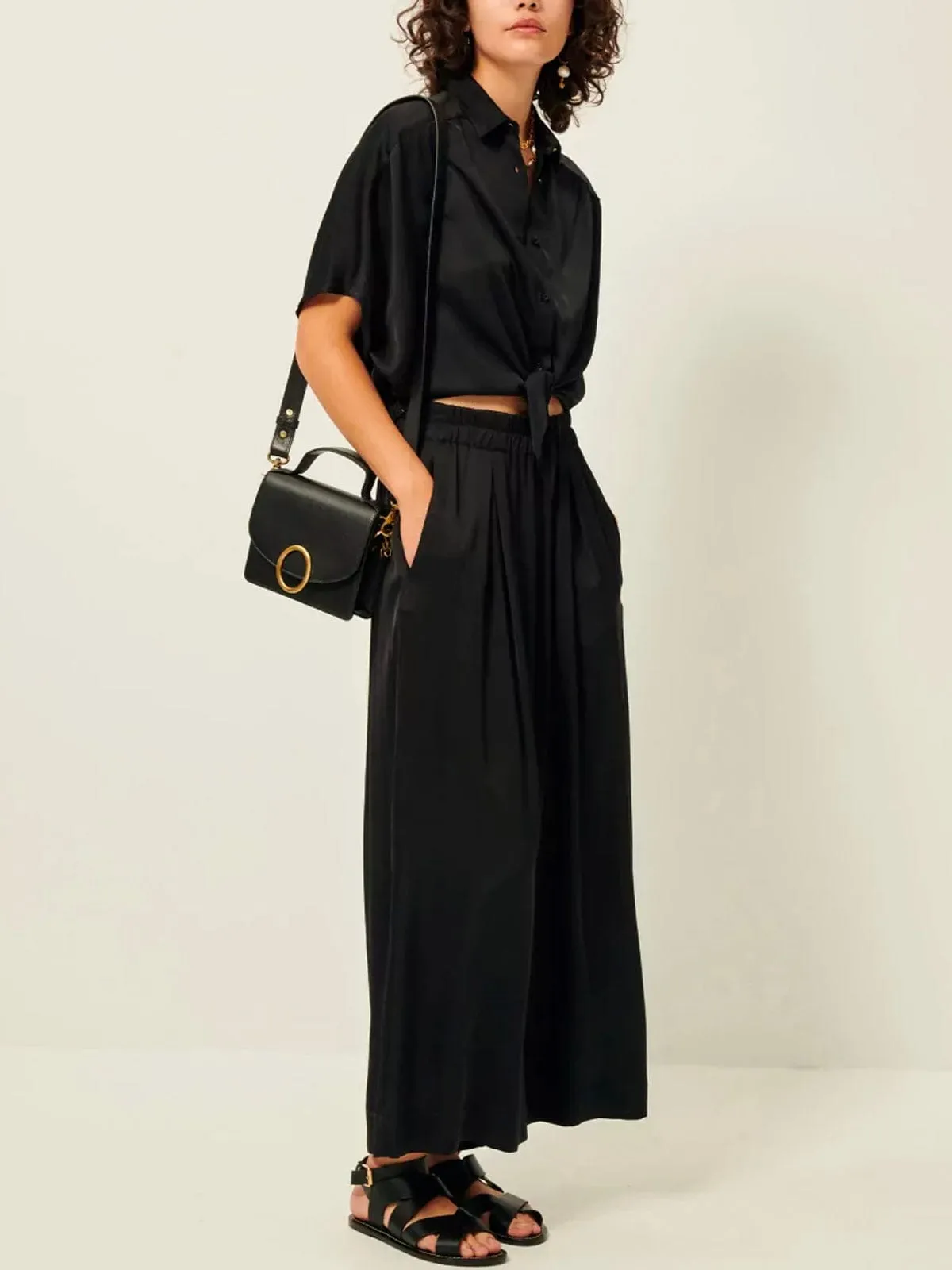 Alfassa Blouse- Black sold by iris product image thumbnail 3