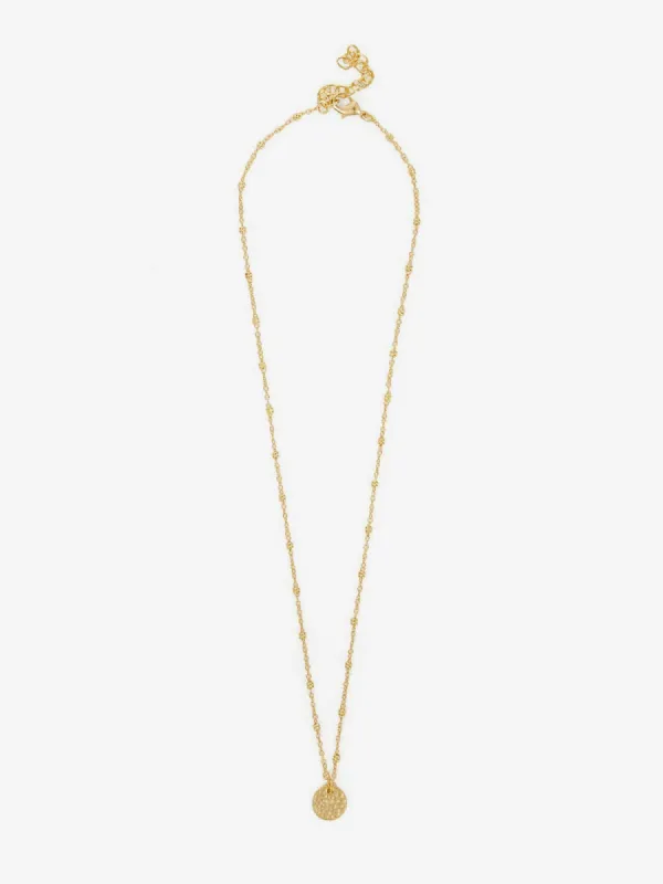 Harper Gold Necklace made by iris